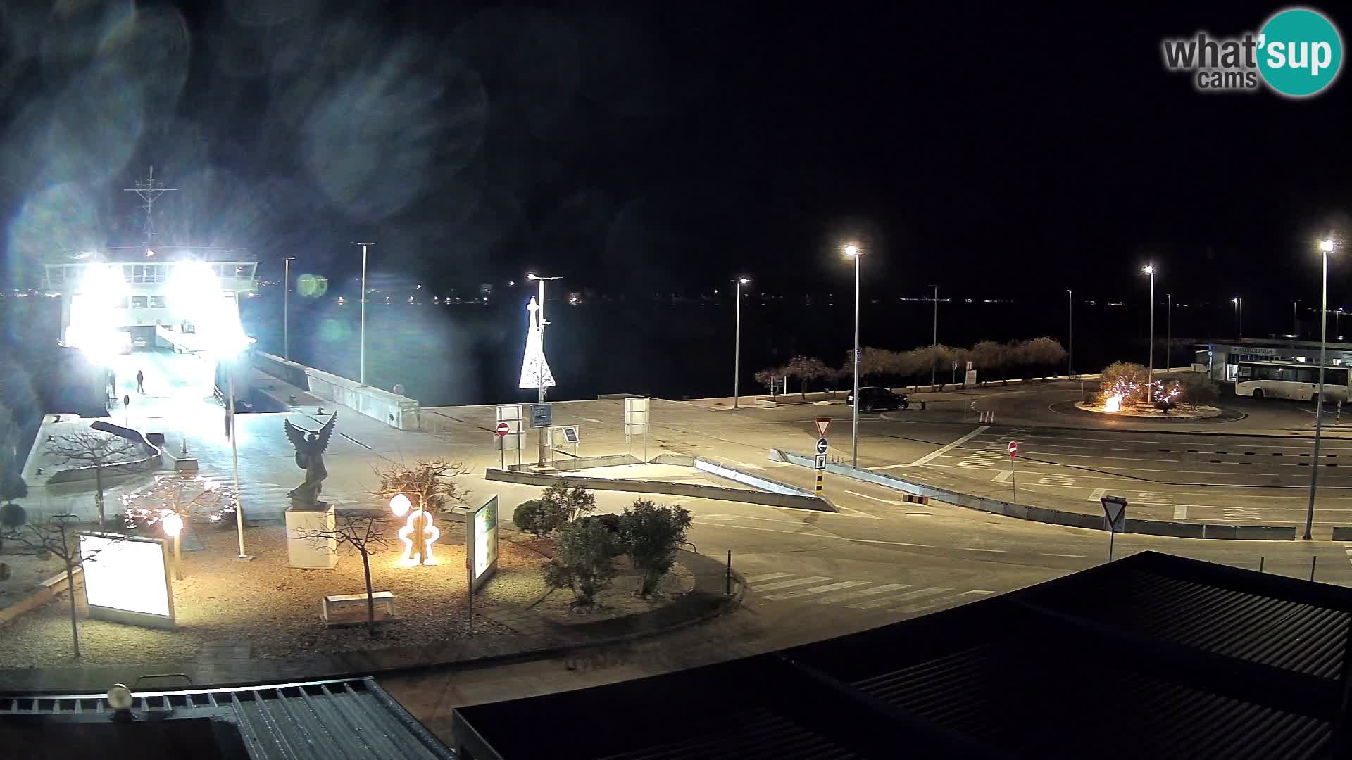 Webcam Ugljan – Preko Ferry to Zadar