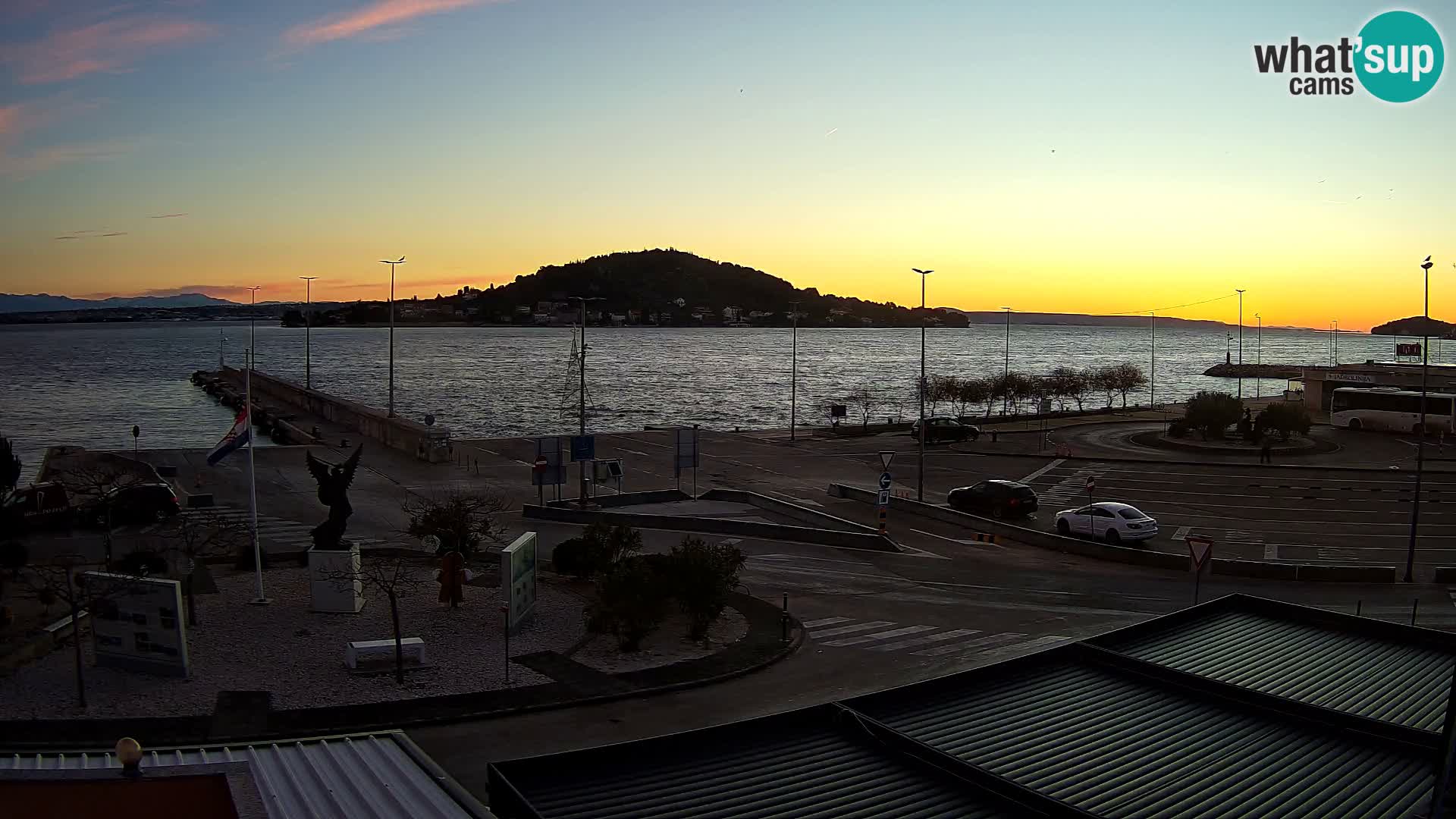 Web cam UGLJAN – Ferry de Preko à Zadar