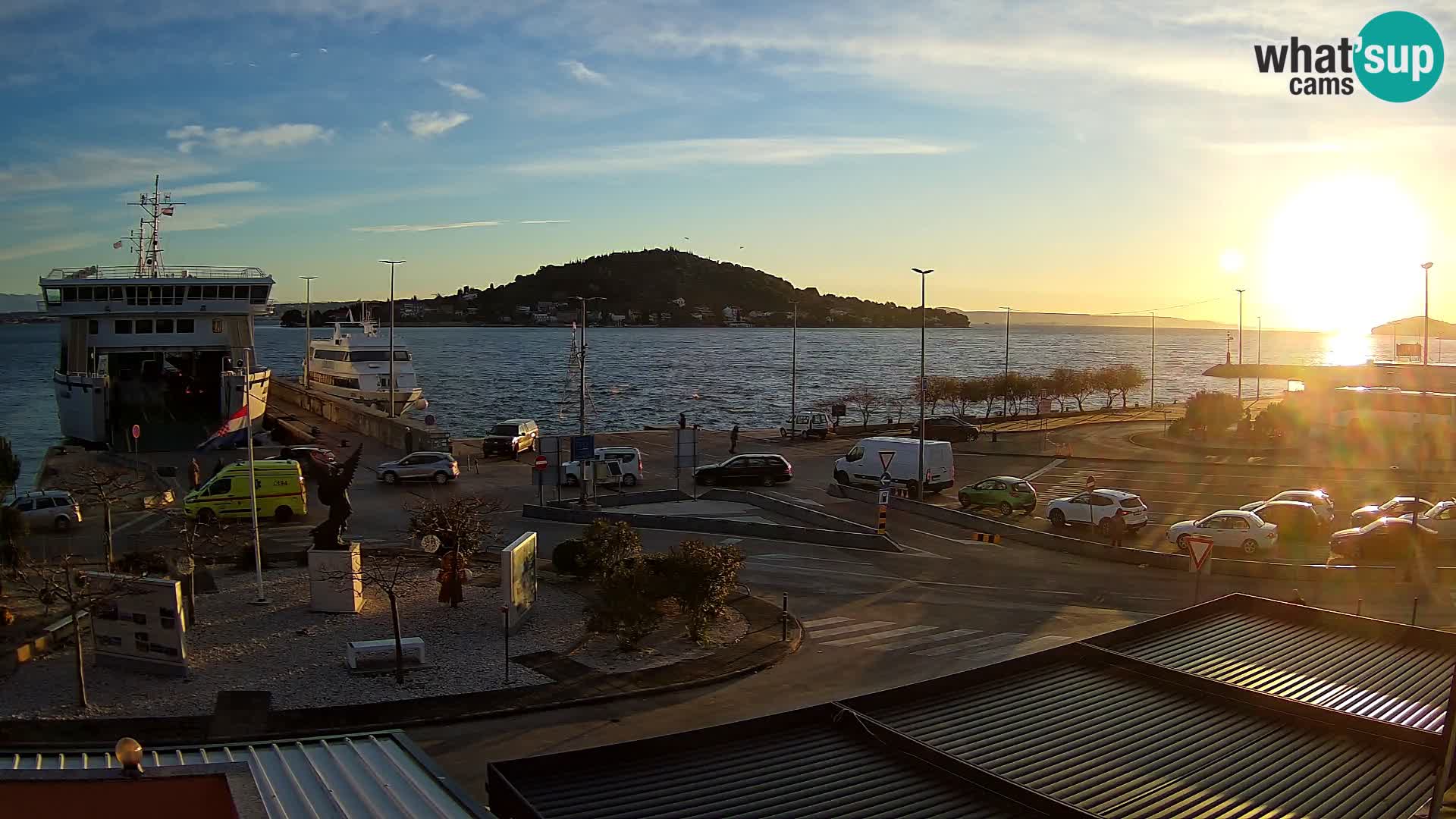 Web cam UGLJAN – Ferry de Preko à Zadar