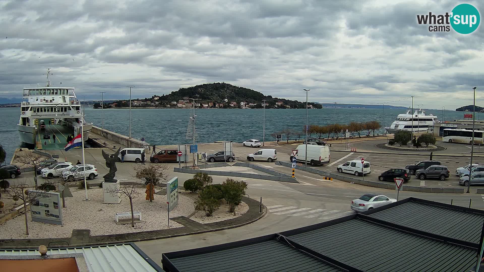 Web cam UGLJAN – Ferry de Preko à Zadar