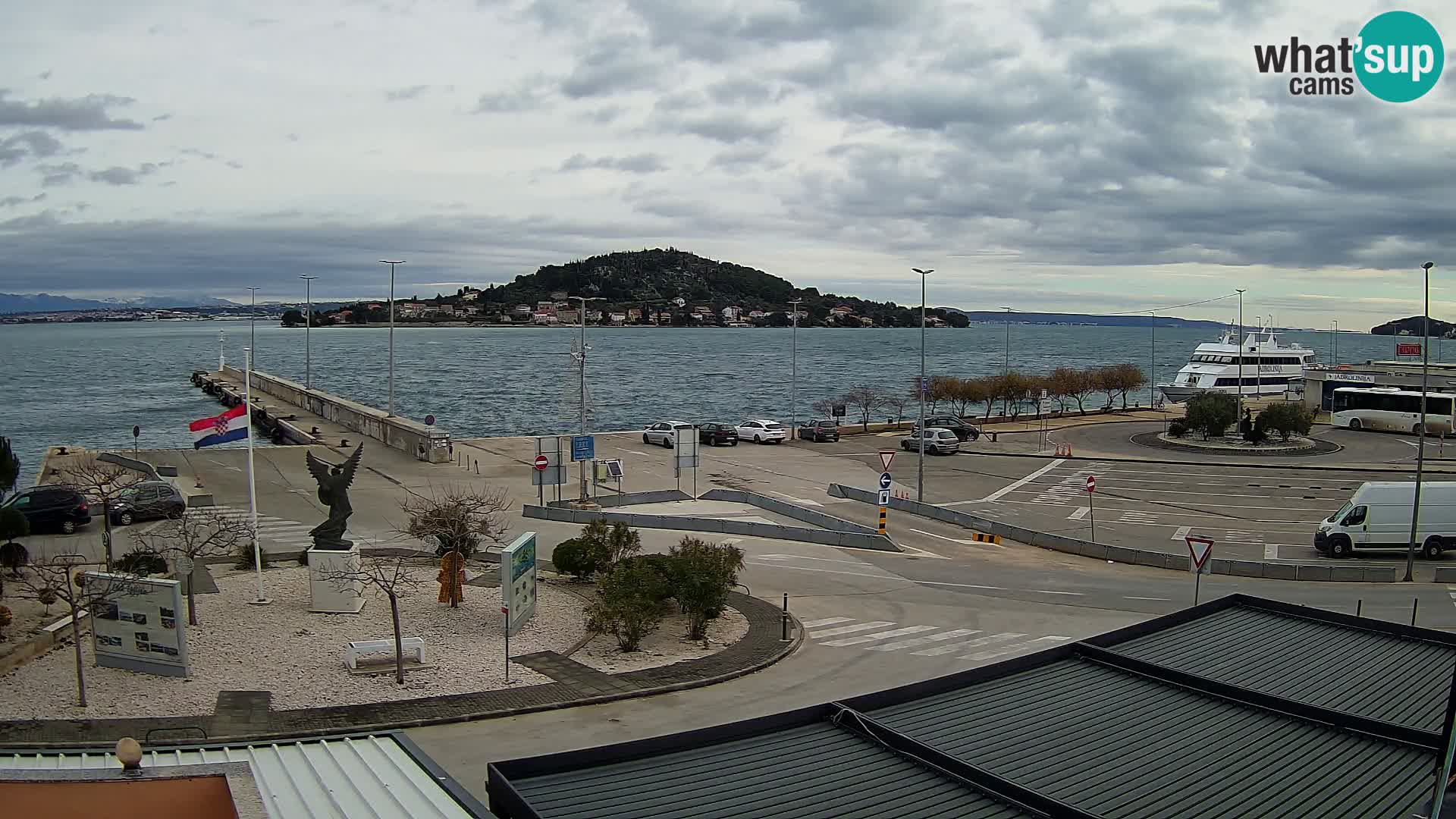 Web cam UGLJAN – Ferry de Preko à Zadar