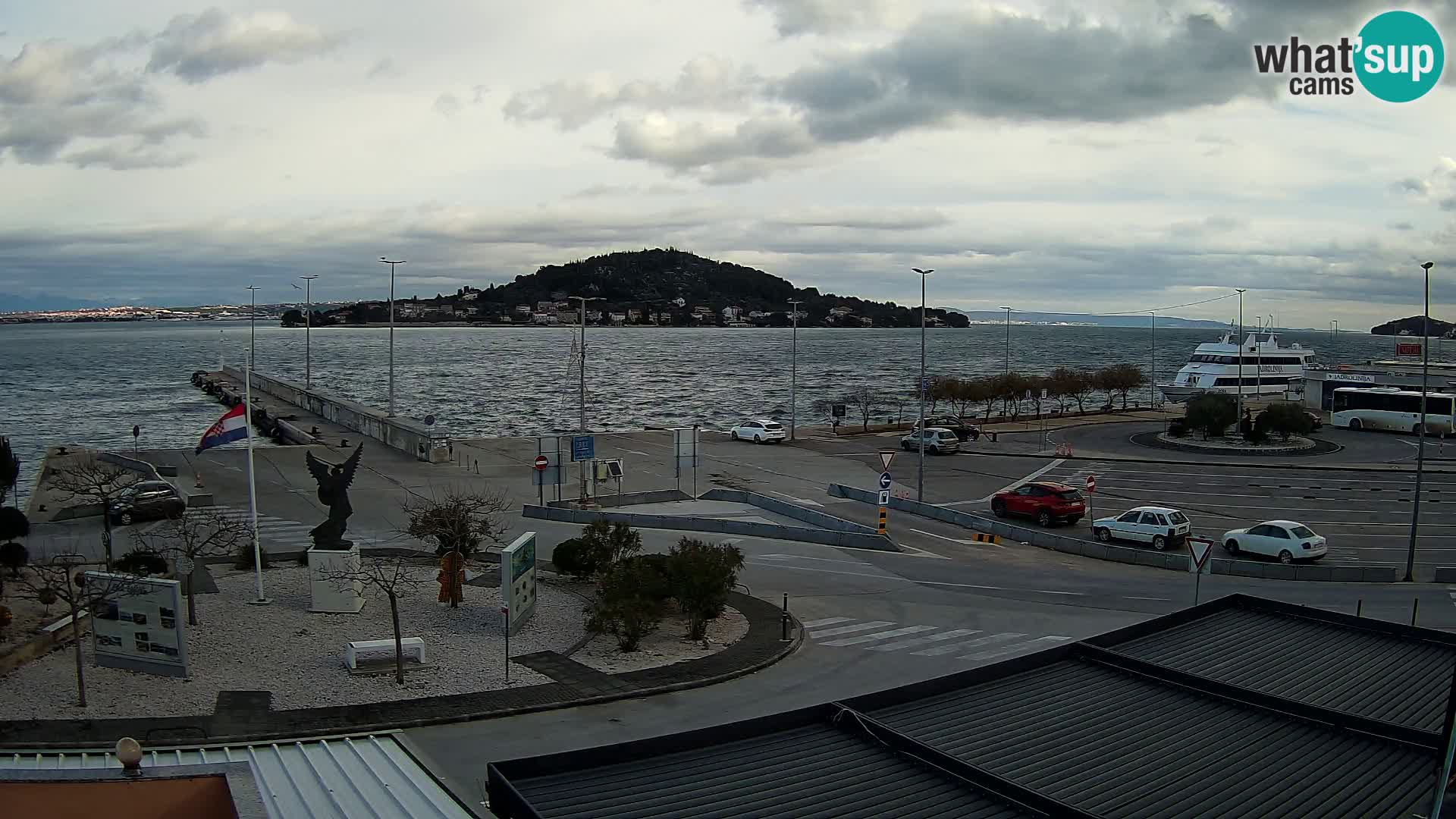 Web cam UGLJAN – Ferry de Preko à Zadar