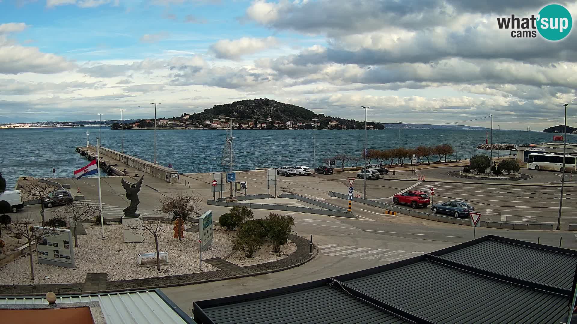 Web cam UGLJAN – Ferry de Preko à Zadar