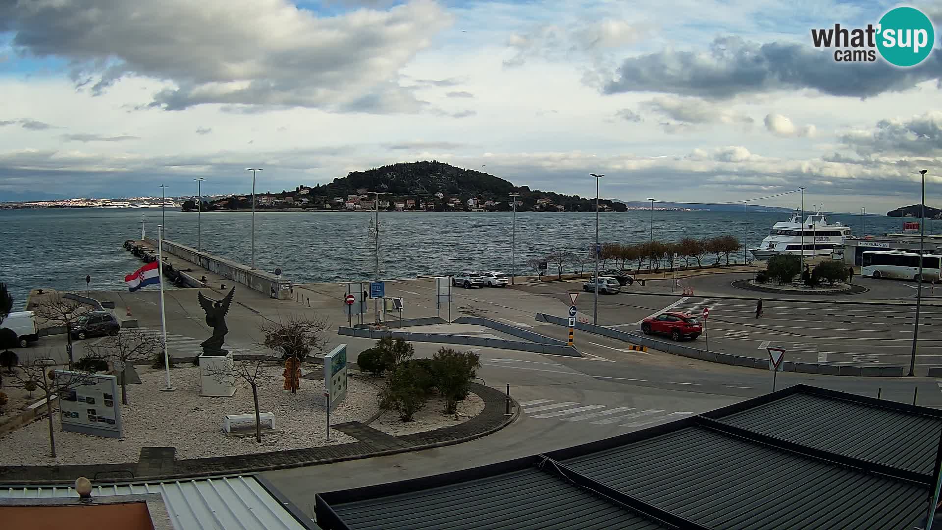 Web cam UGLJAN – Ferry de Preko à Zadar