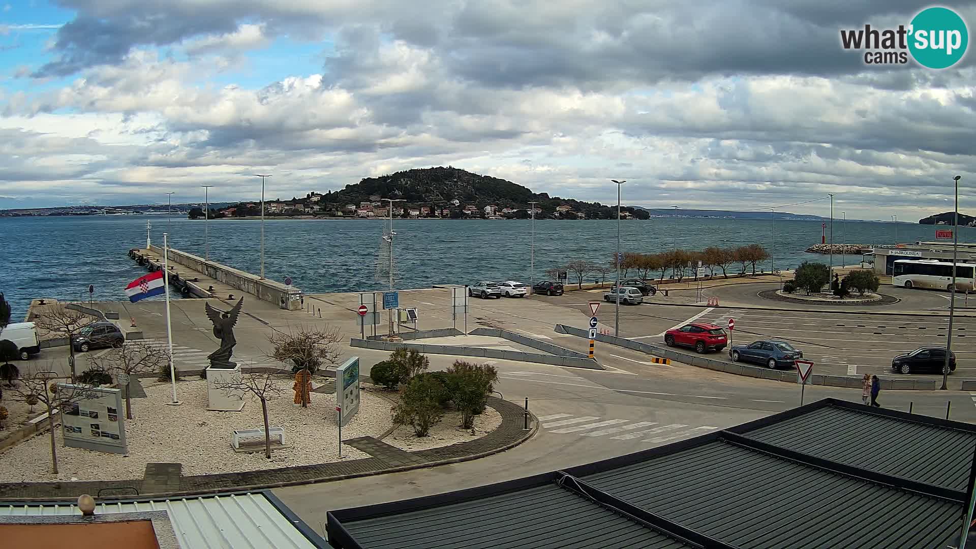 Web cam UGLJAN – Ferry de Preko à Zadar