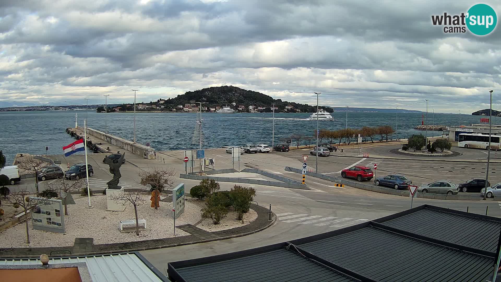 Web cam UGLJAN – Ferry de Preko à Zadar