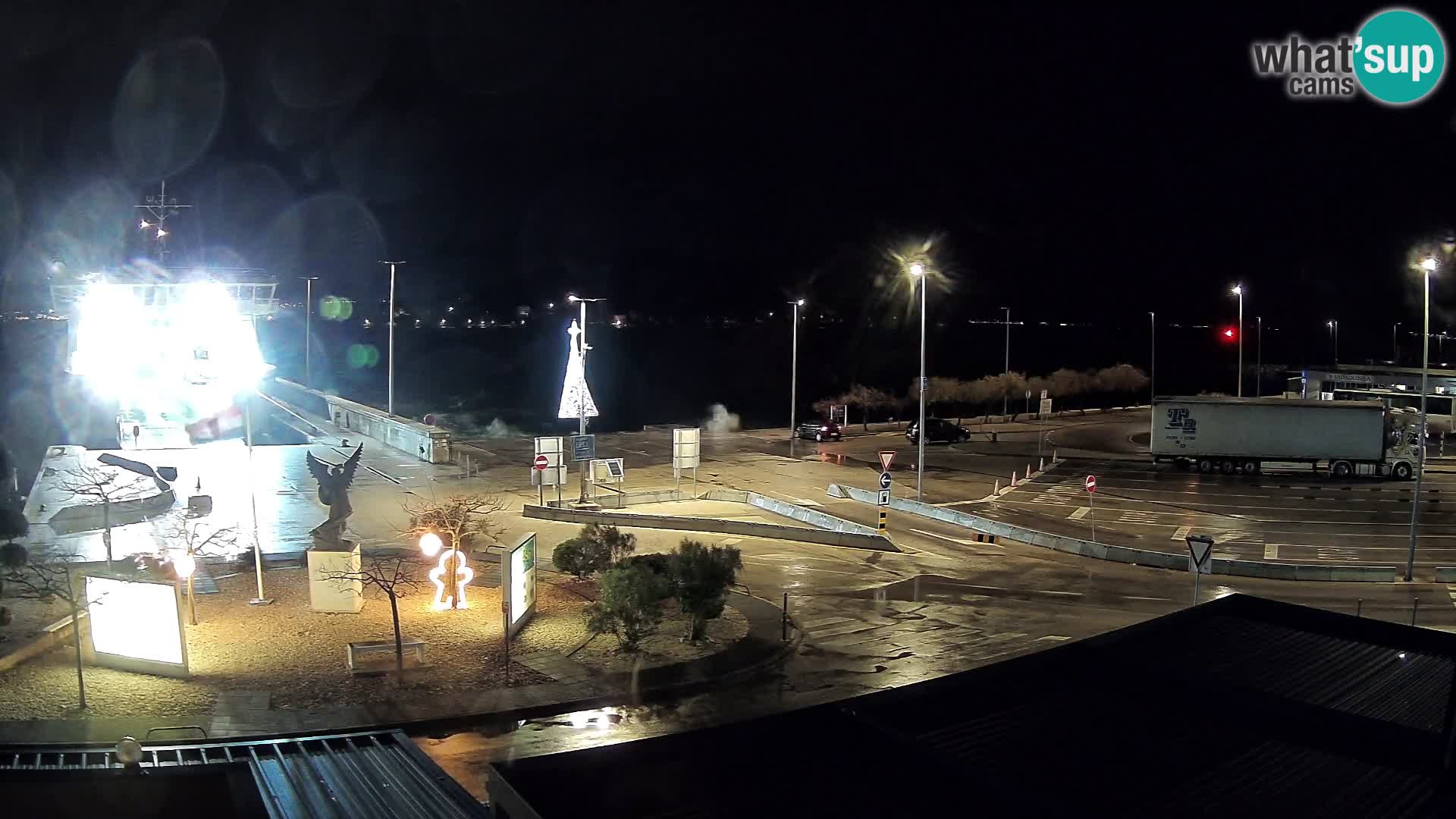 Webcam Ugljan – Preko Ferry to Zadar