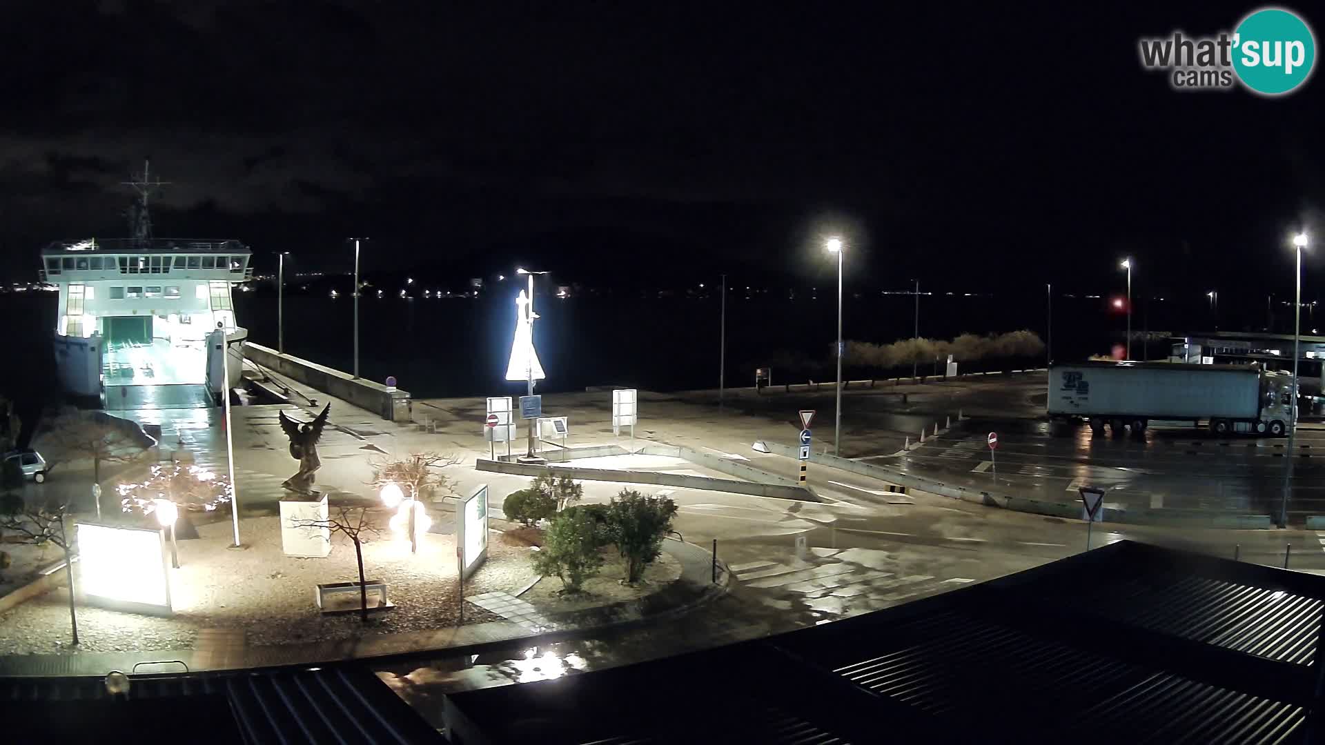 Webcam Ugljan – Preko Ferry to Zadar