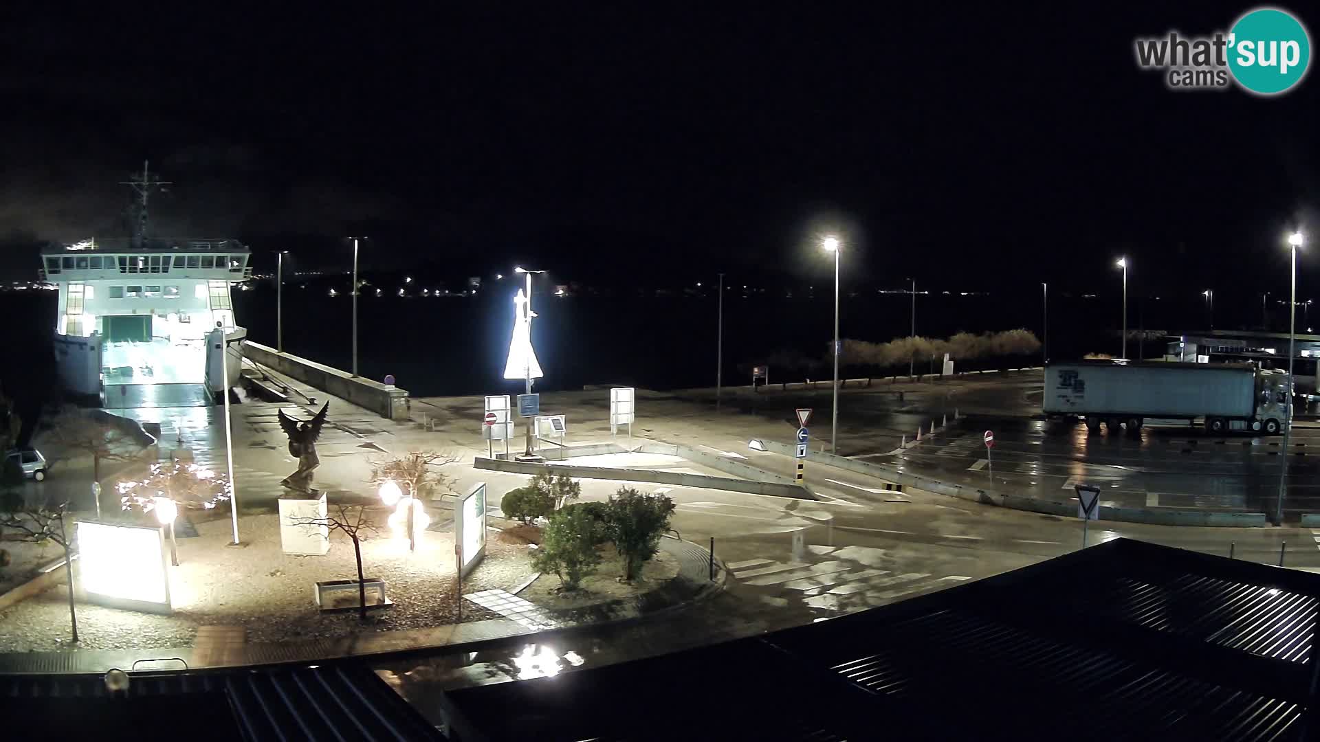 Webcam Ugljan – Preko Ferry to Zadar