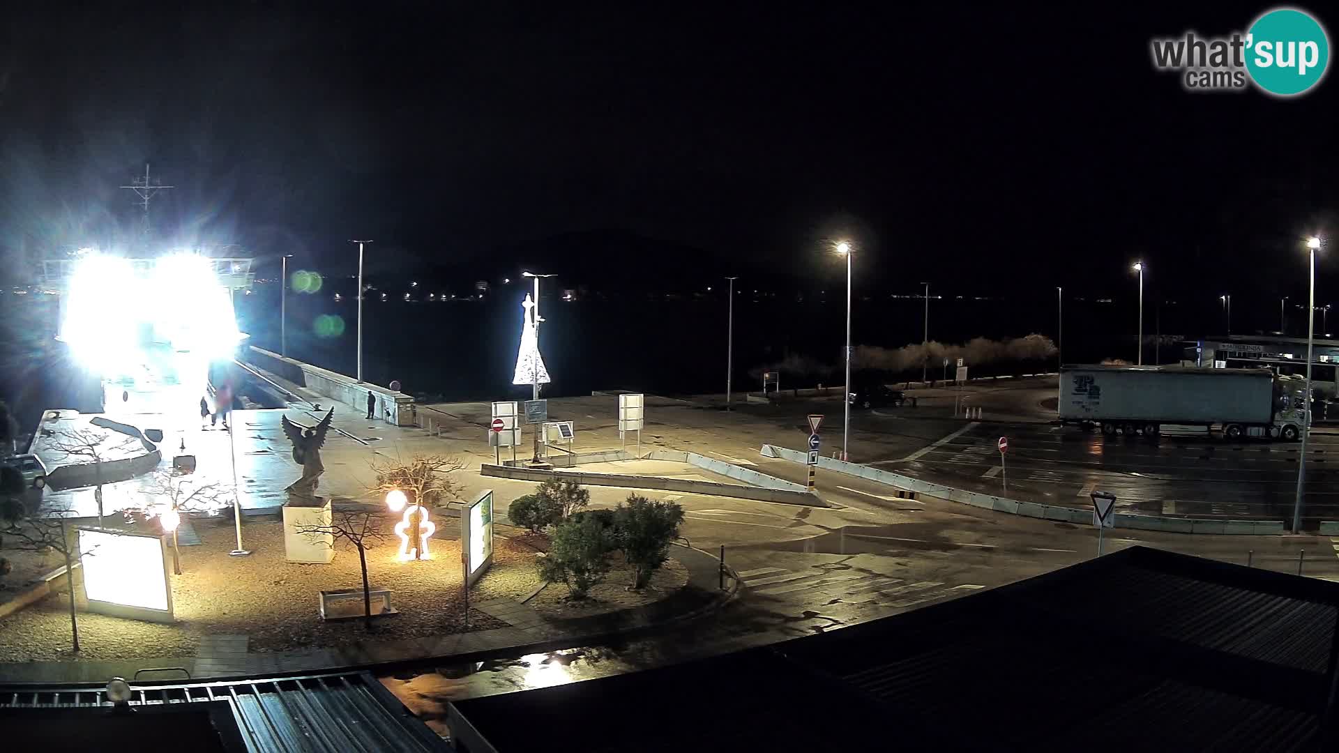 Webcam Ugljan – Preko Ferry to Zadar