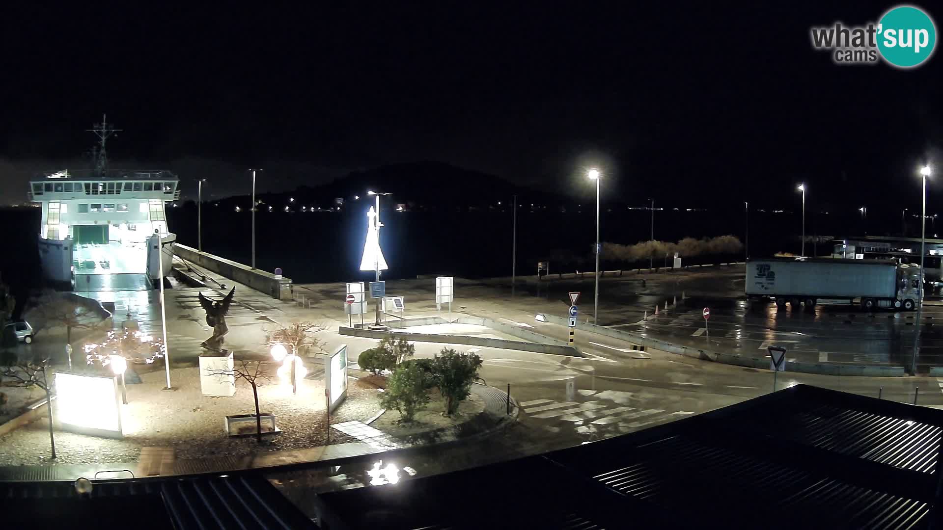 Webcam Ugljan – Preko Ferry to Zadar