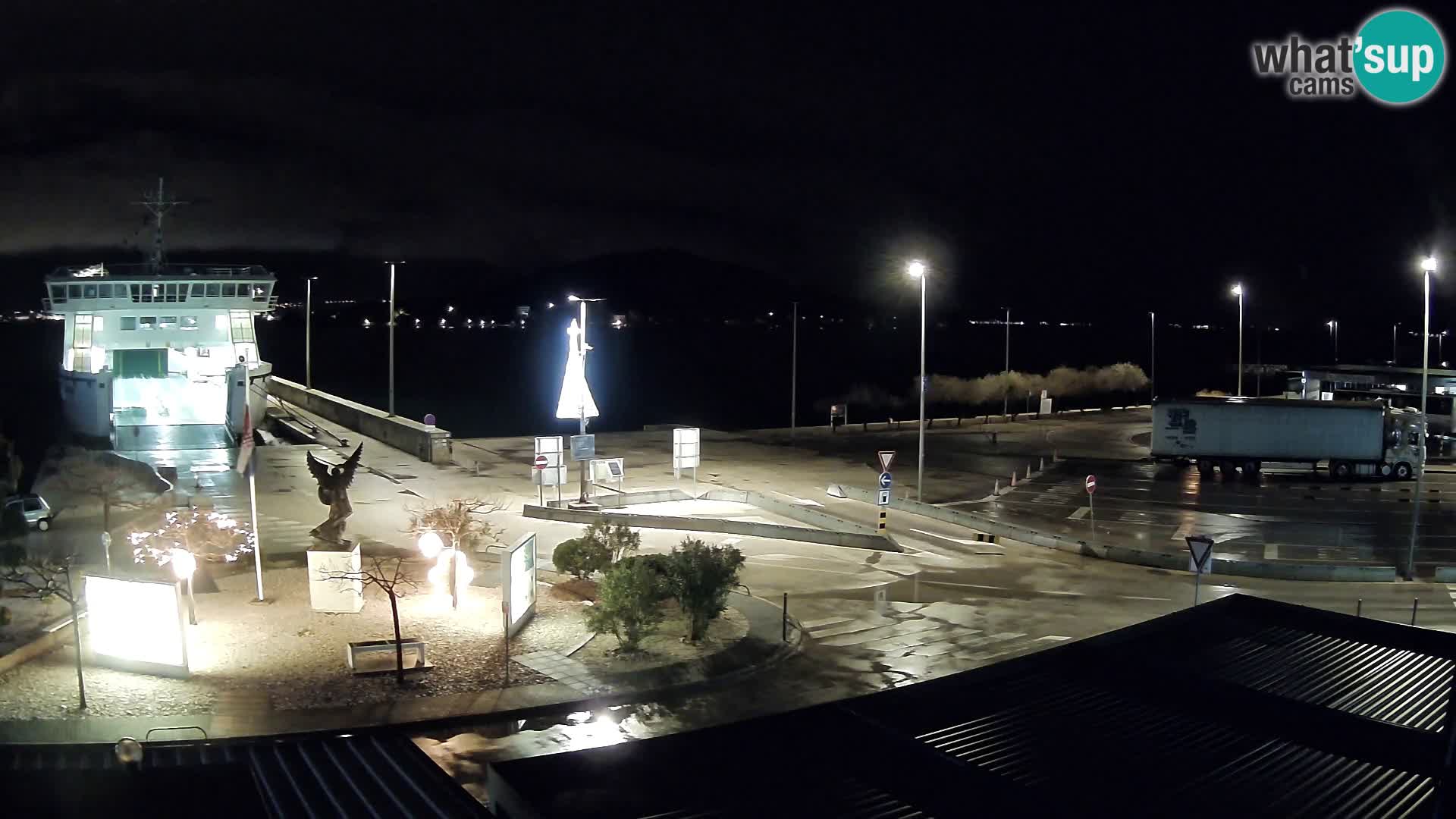 Webcam Ugljan – Preko Ferry to Zadar