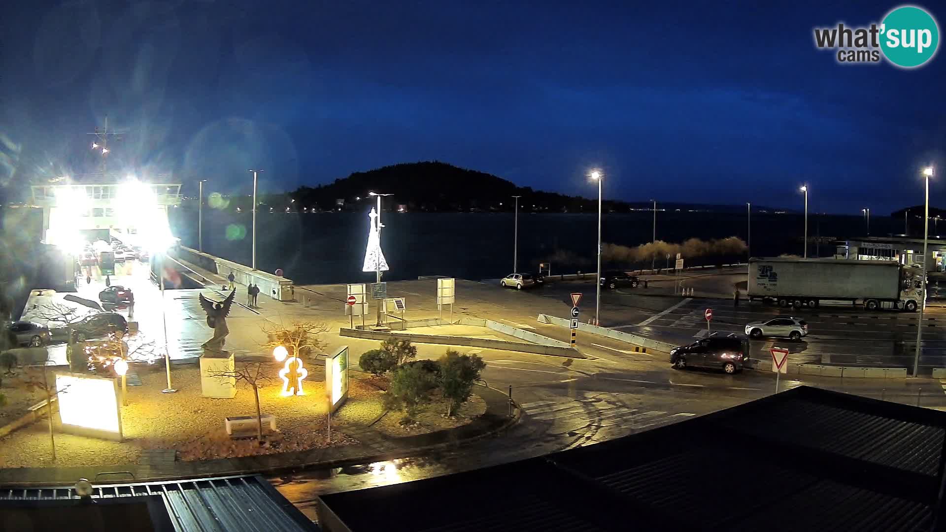 Webcam Ugljan – Preko Ferry to Zadar