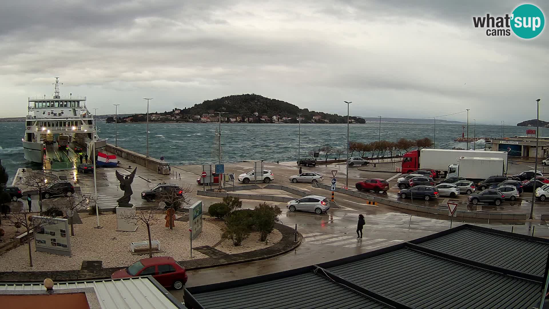 Web cam UGLJAN – Ferry de Preko à Zadar