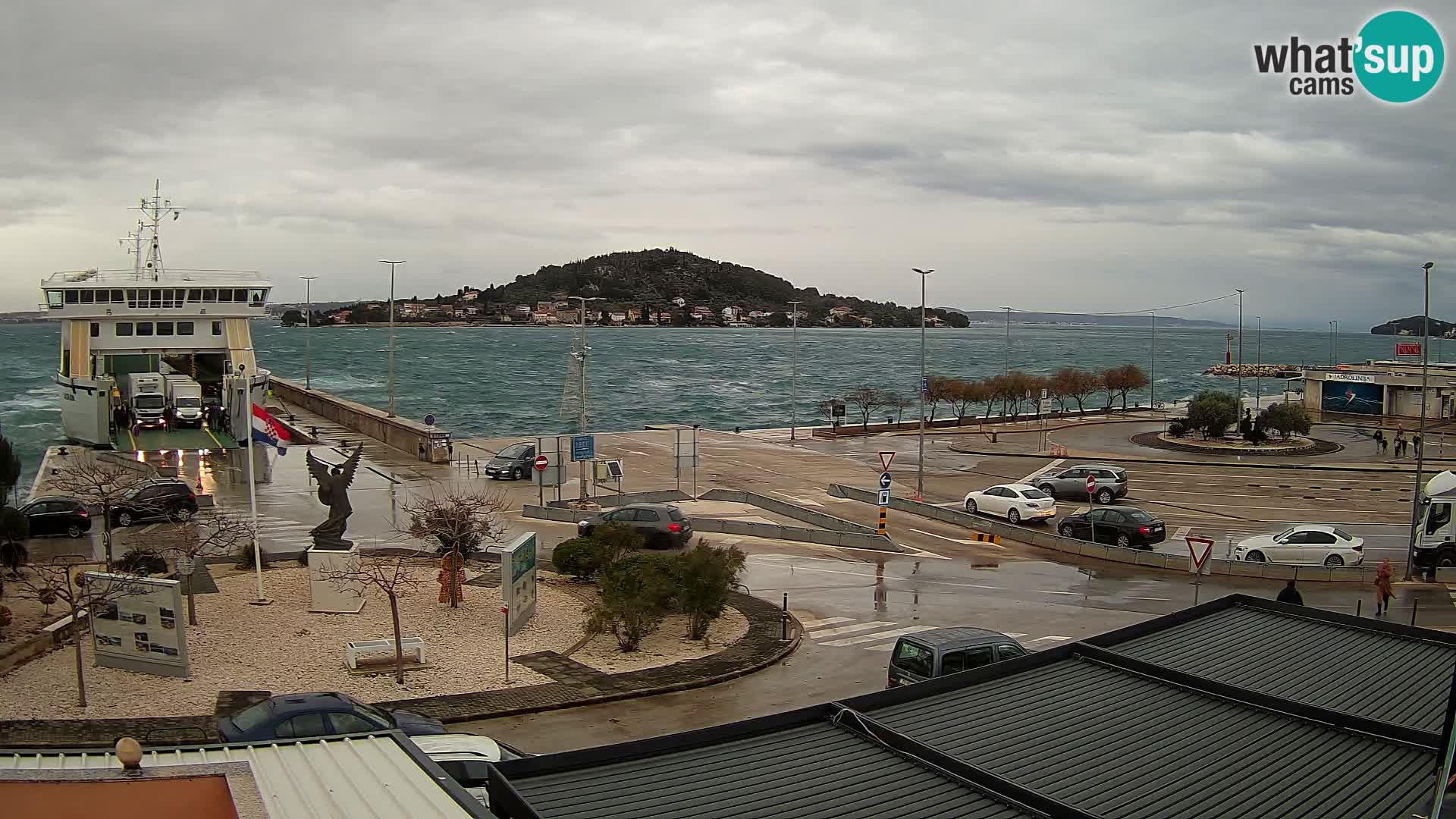 Web cam UGLJAN – Ferry de Preko à Zadar