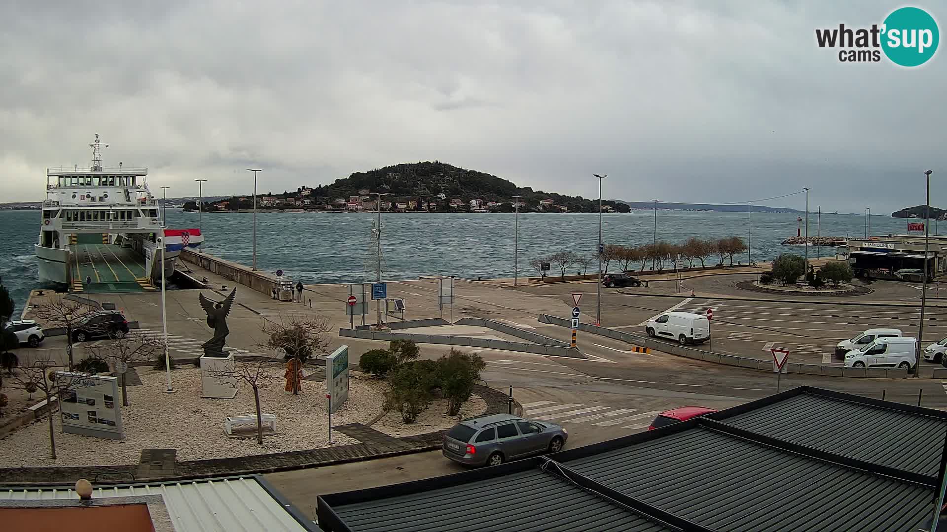 Web cam UGLJAN – Ferry de Preko à Zadar