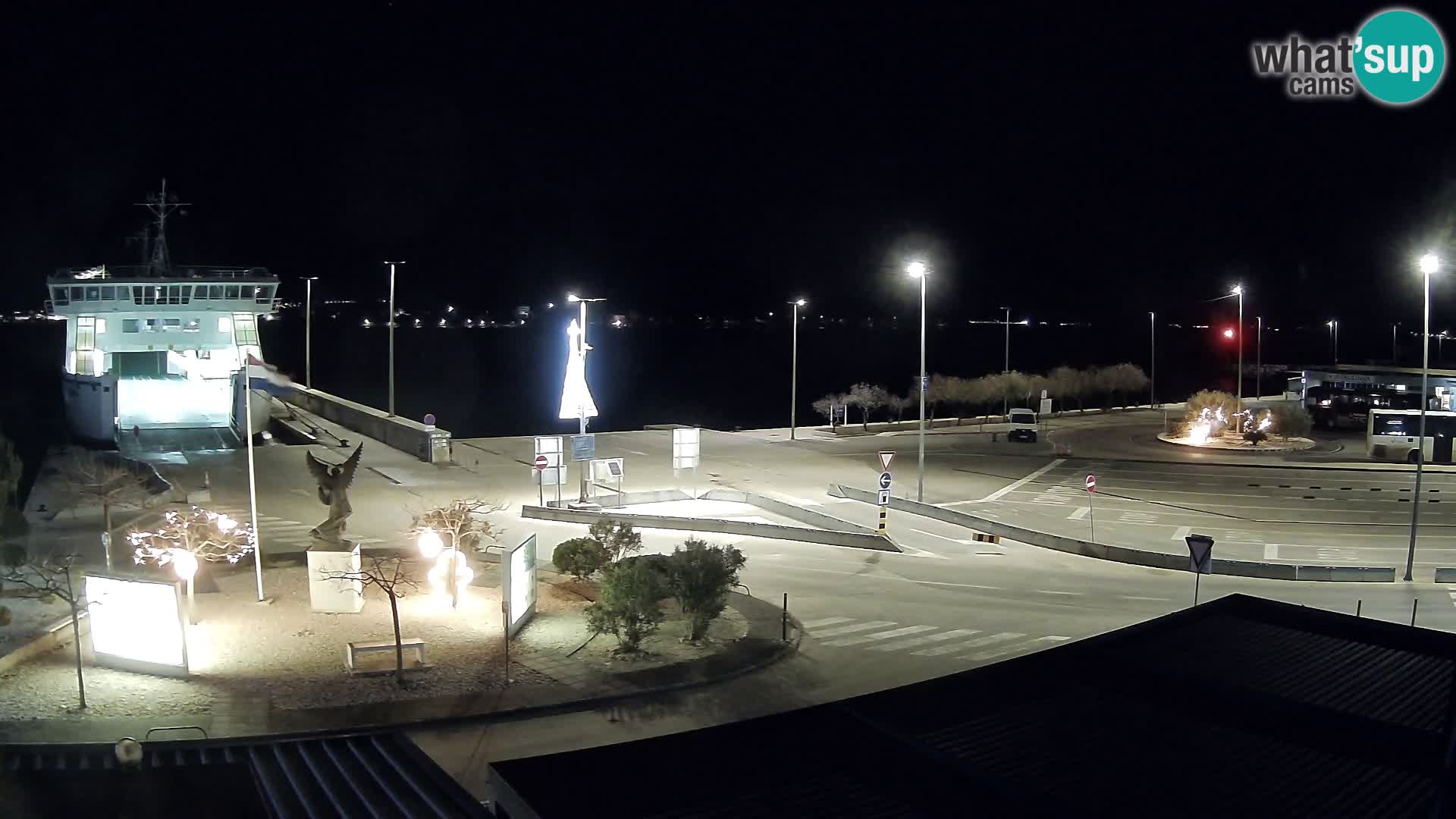 Webcam Ugljan – Preko Ferry to Zadar