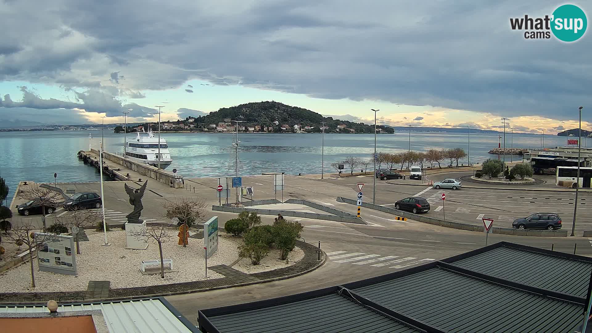 Webcam Ugljan – Preko Ferry to Zadar