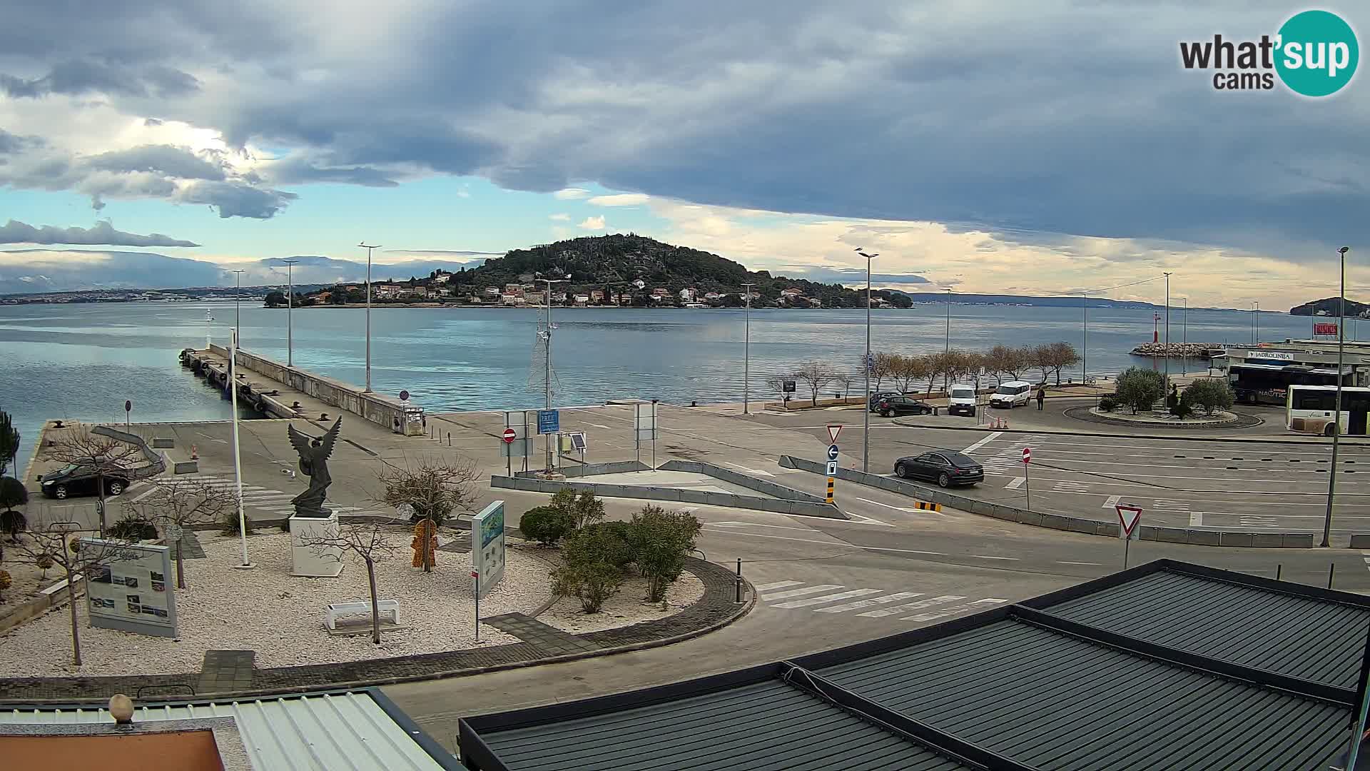 Webcam Ugljan – Preko Ferry to Zadar