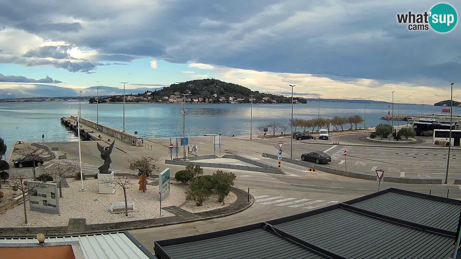 Webcam Ugljan – Preko Ferry to Zadar