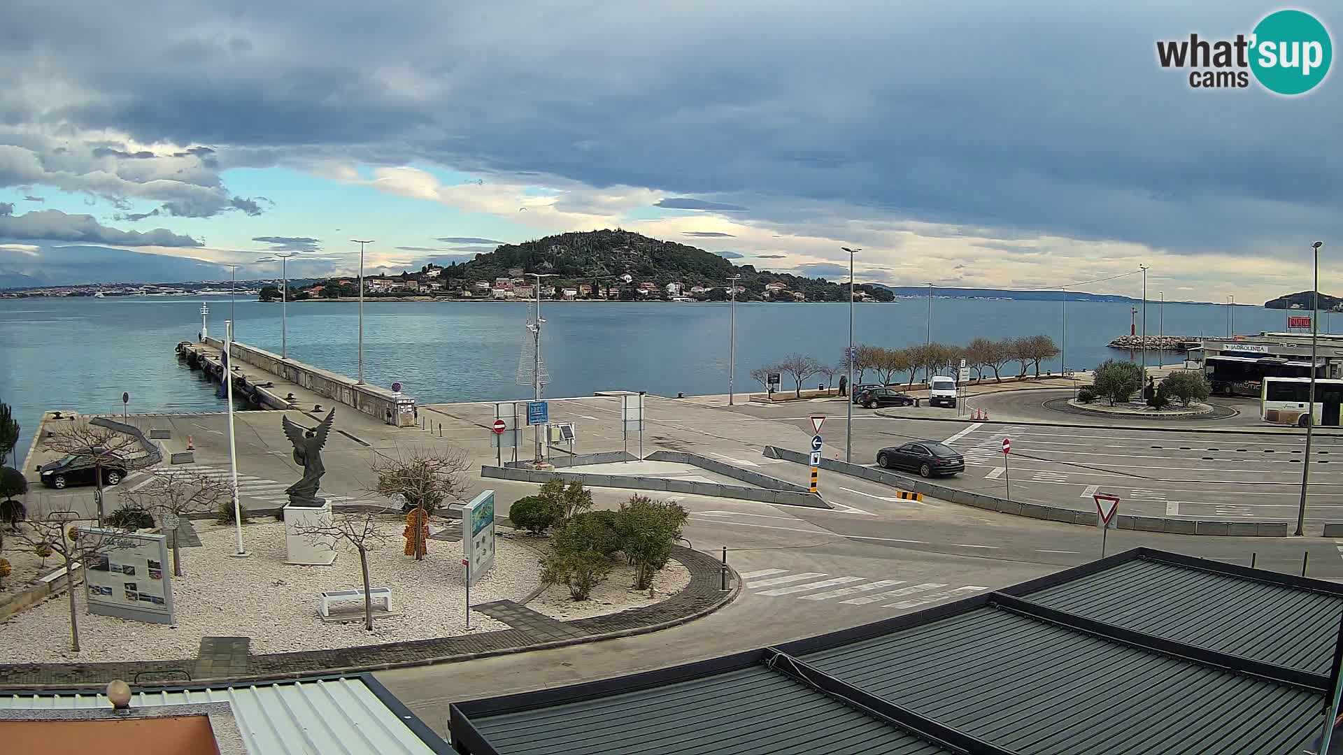 Webcam Ugljan – Preko Ferry to Zadar