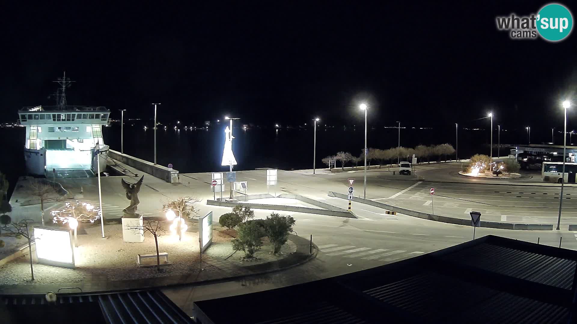 Webcam Ugljan – Preko Ferry to Zadar