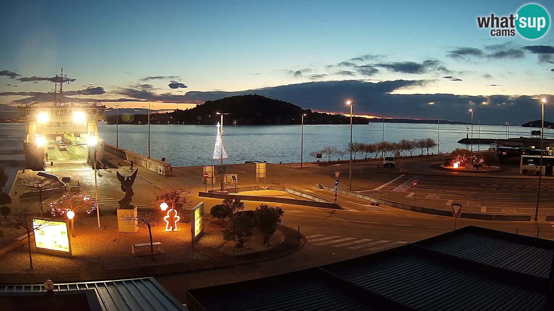 Web cam UGLJAN – Ferry de Preko à Zadar