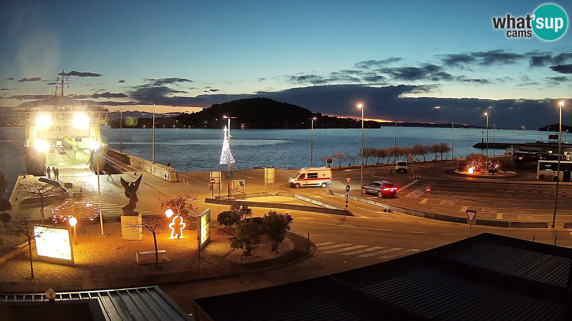 Web cam UGLJAN – Ferry de Preko à Zadar