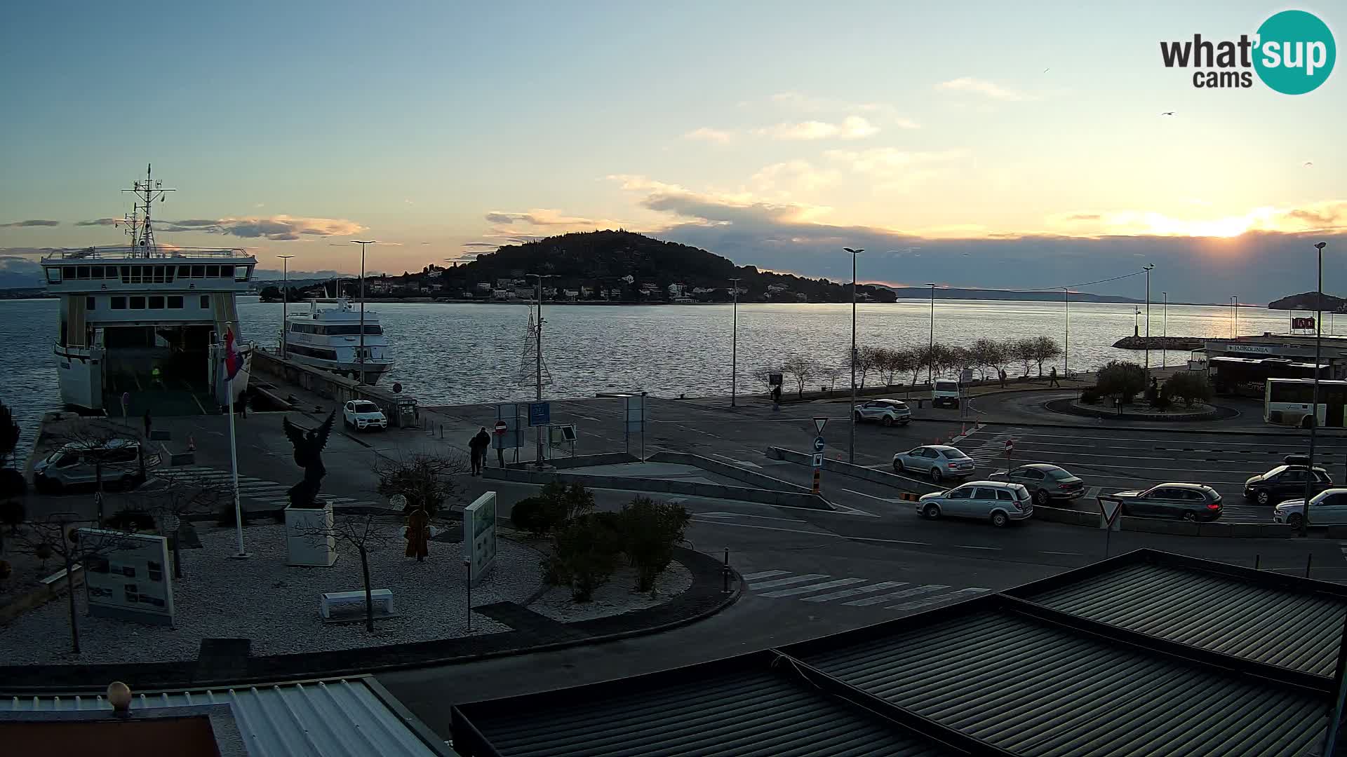 Web cam UGLJAN – Ferry de Preko à Zadar