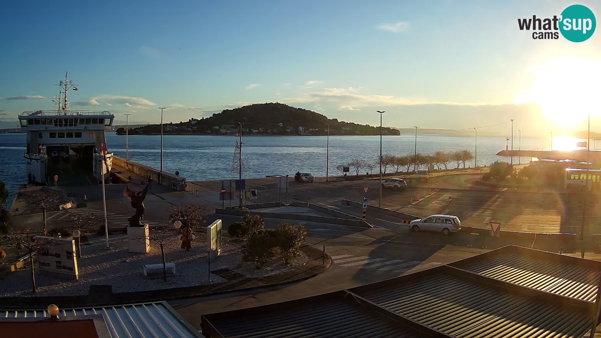 Web cam UGLJAN – Ferry de Preko à Zadar