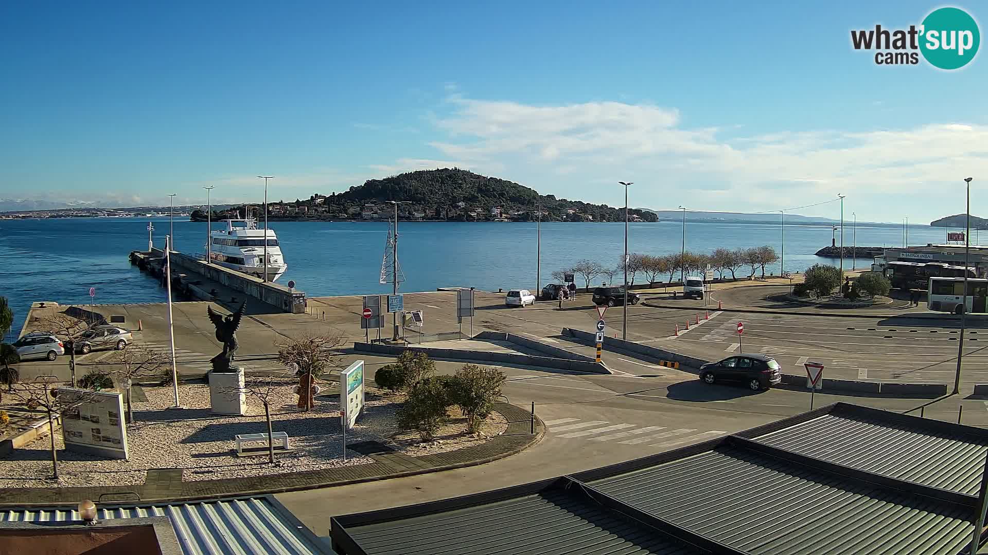 Web cam UGLJAN – Ferry de Preko à Zadar