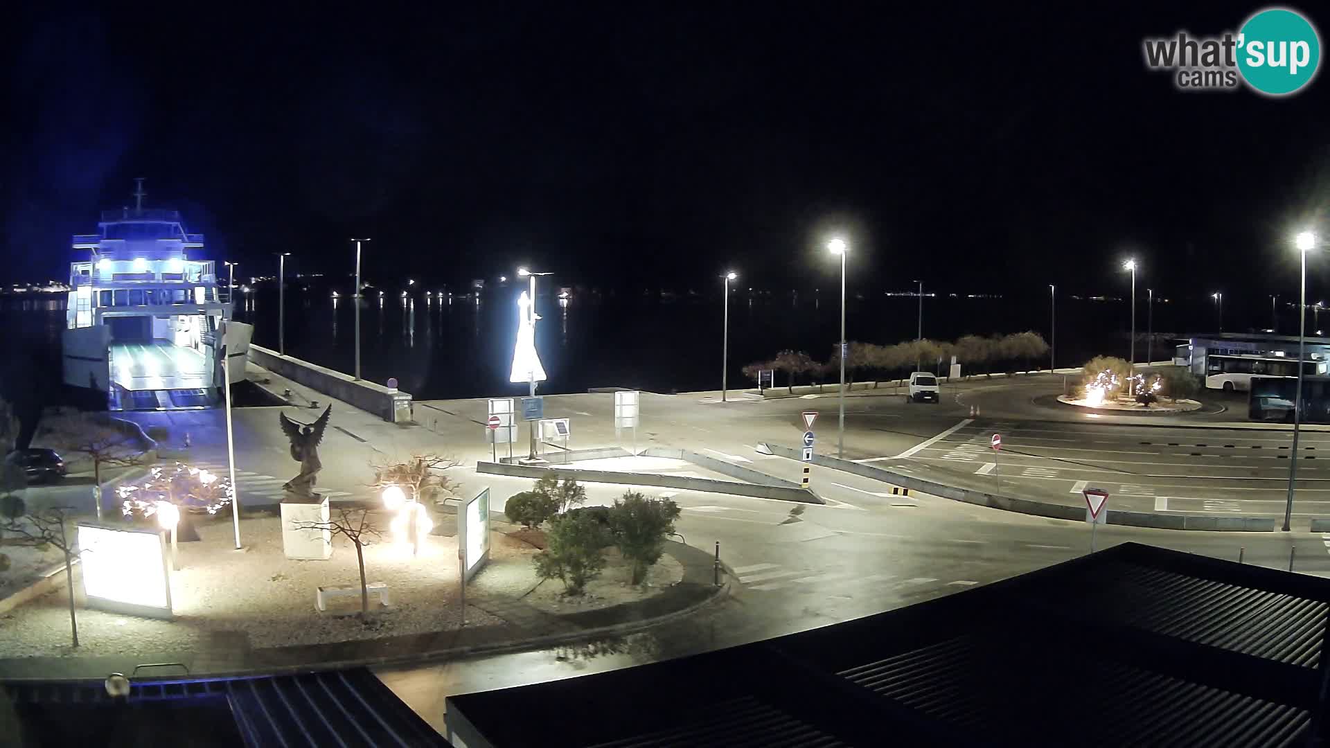 Webcam Ugljan – Preko Ferry to Zadar