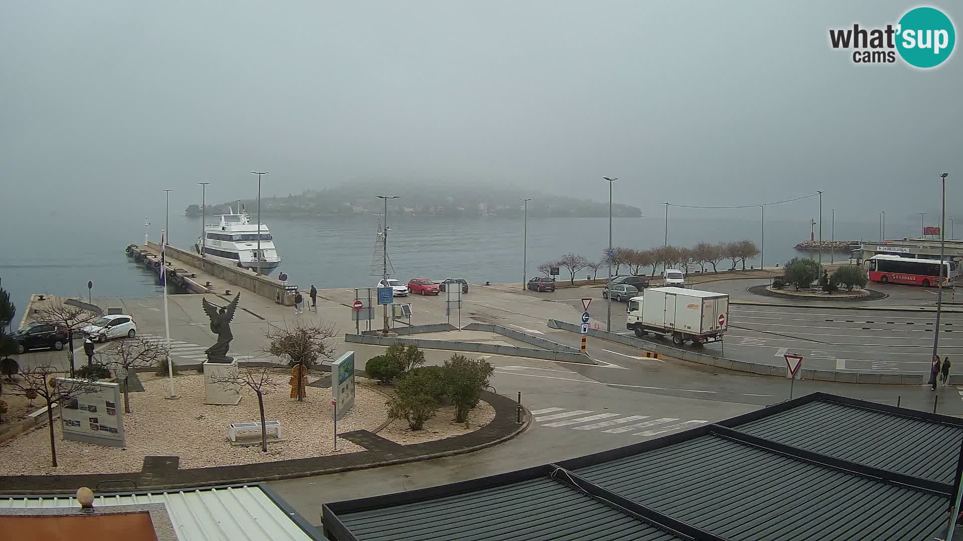 Webcam Ugljan – Preko Ferry to Zadar