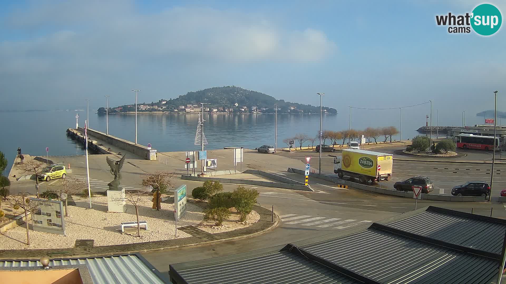 Web cam UGLJAN – Ferry de Preko à Zadar