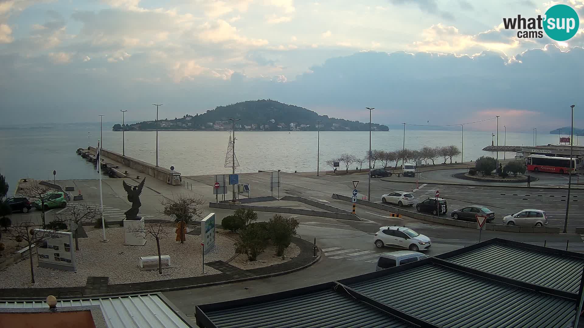 Webcam Ugljan – Preko Ferry to Zadar