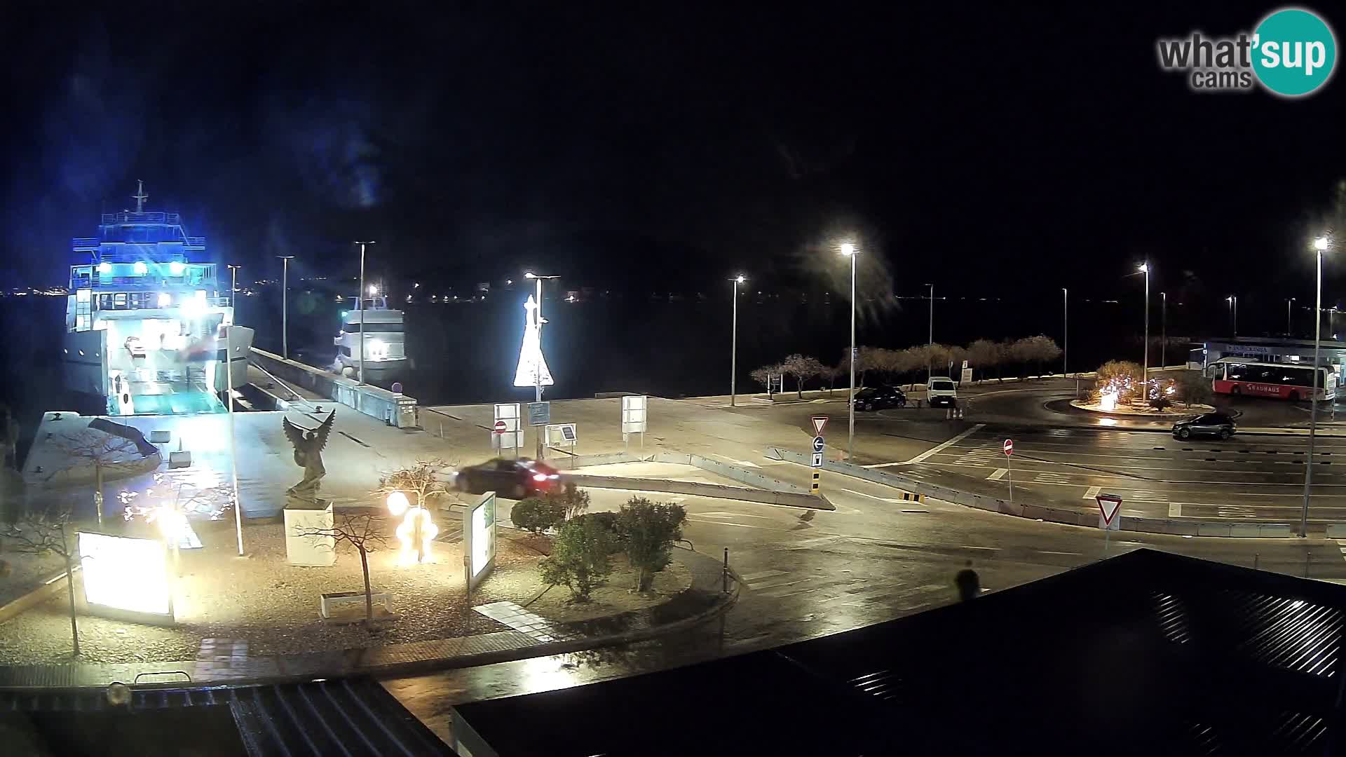 Webcam Ugljan – Preko Ferry to Zadar