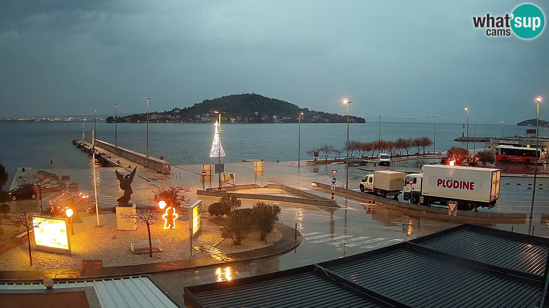 Webcam Ugljan – Preko Ferry to Zadar