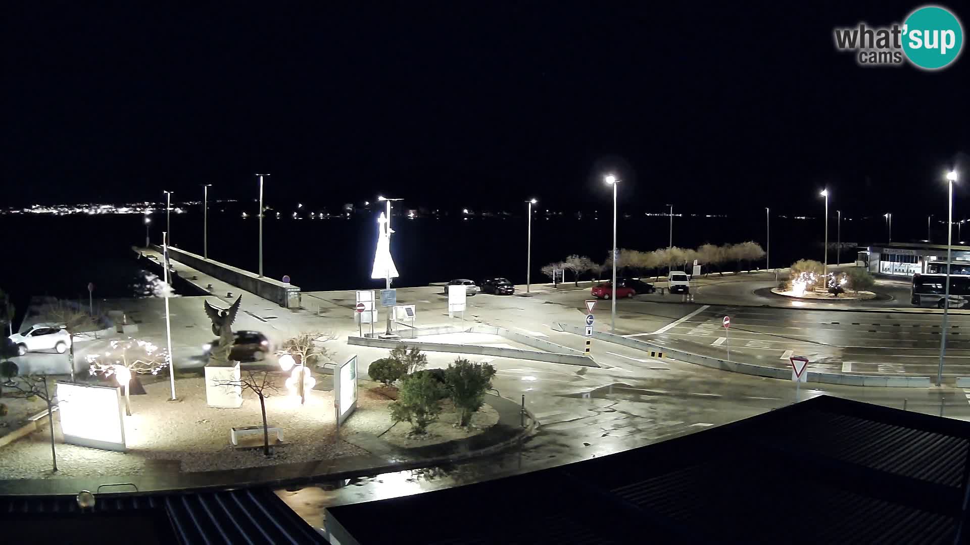 Webcam Ugljan – Preko Ferry to Zadar