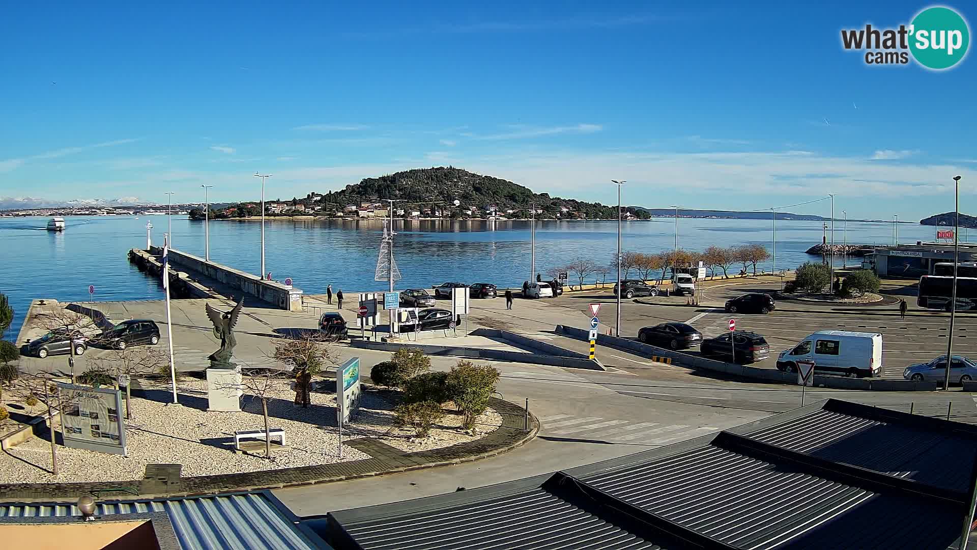 Web cam UGLJAN – Ferry de Preko à Zadar