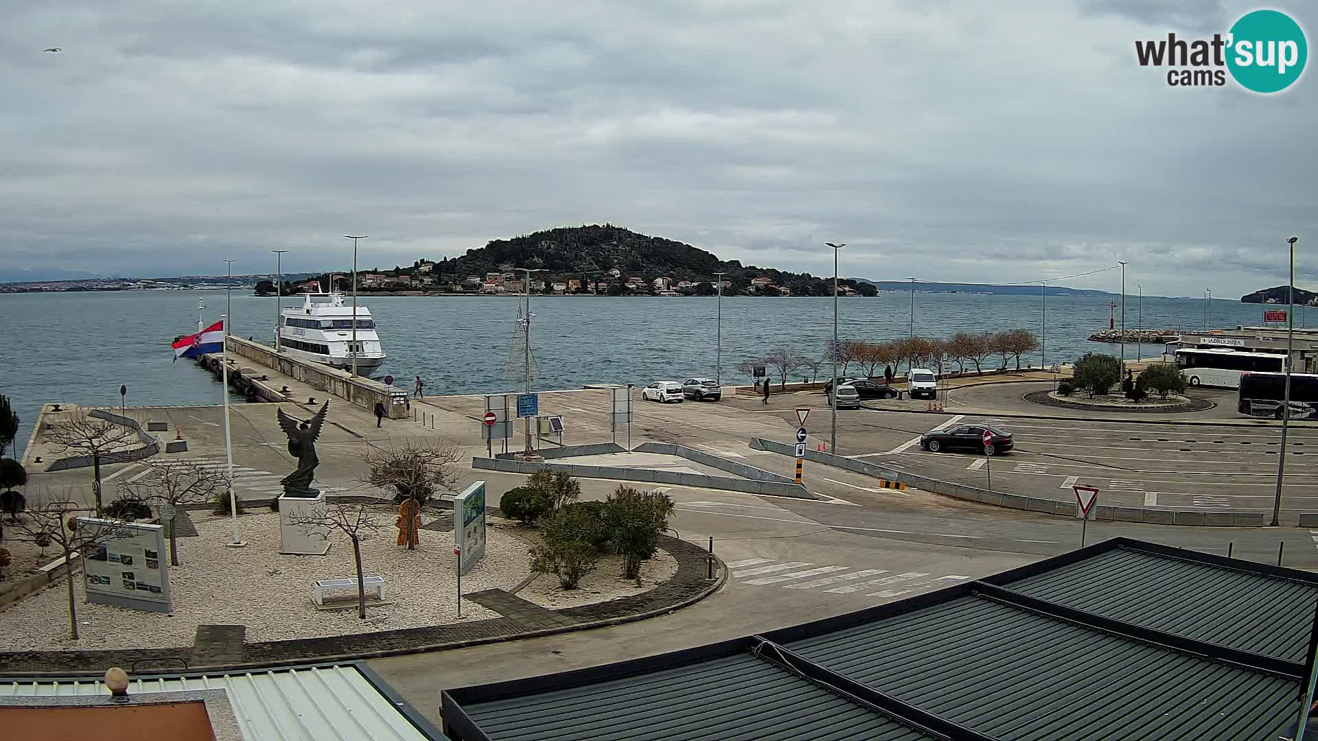 Web cam UGLJAN – Ferry de Preko à Zadar