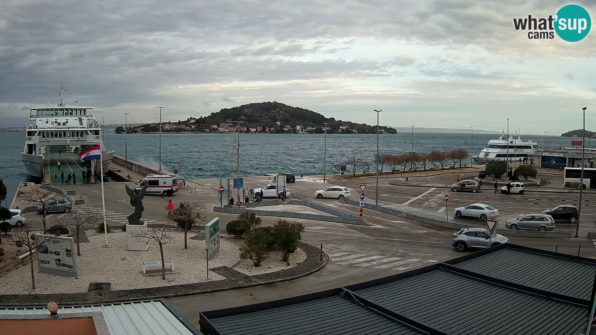 Web cam UGLJAN – Ferry de Preko à Zadar