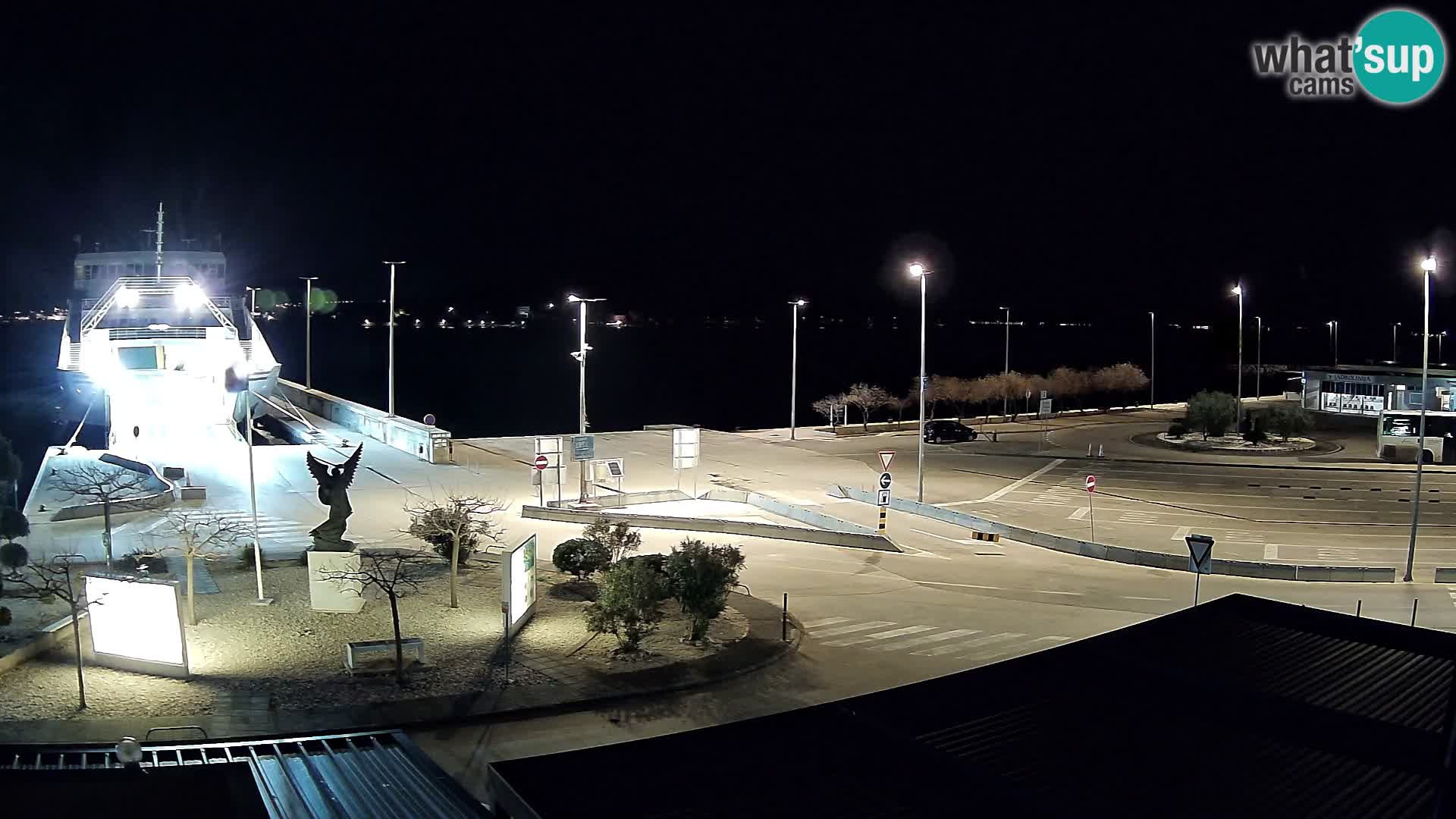 Webcam Ugljan – Preko Ferry to Zadar