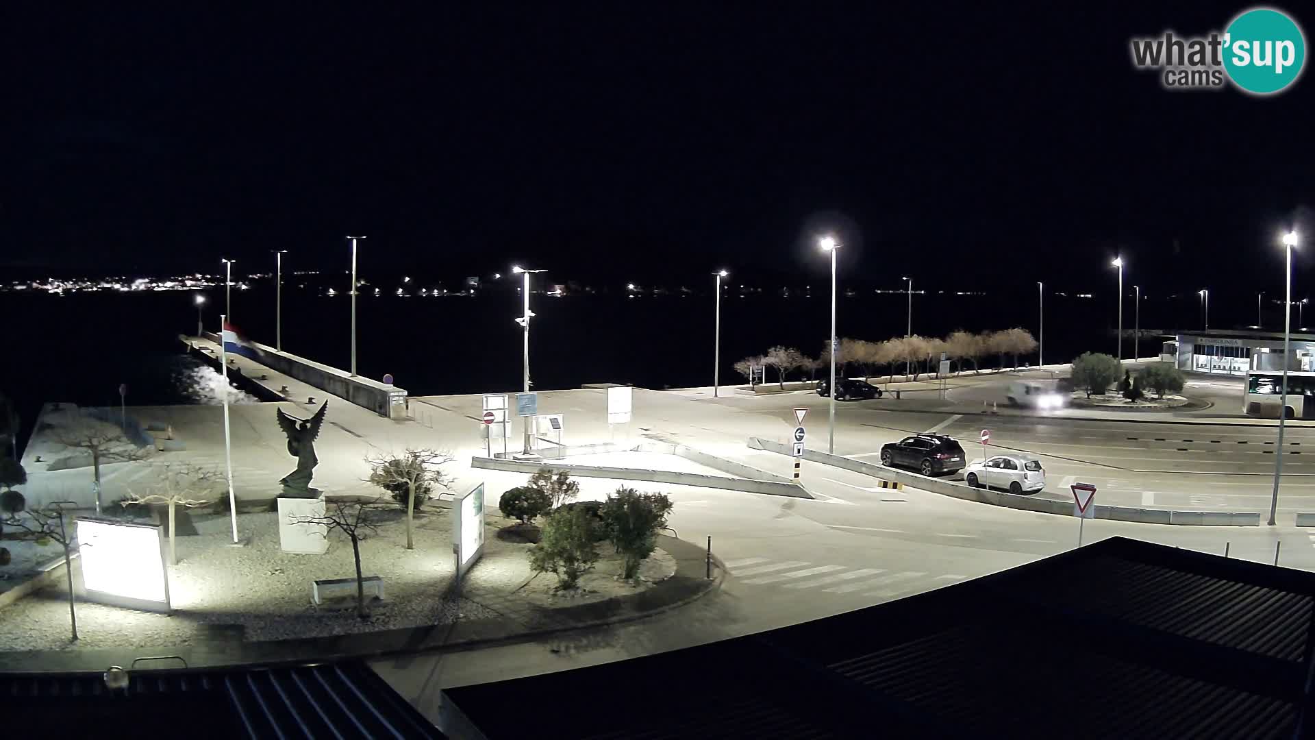 Webcam Ugljan – Preko Ferry to Zadar