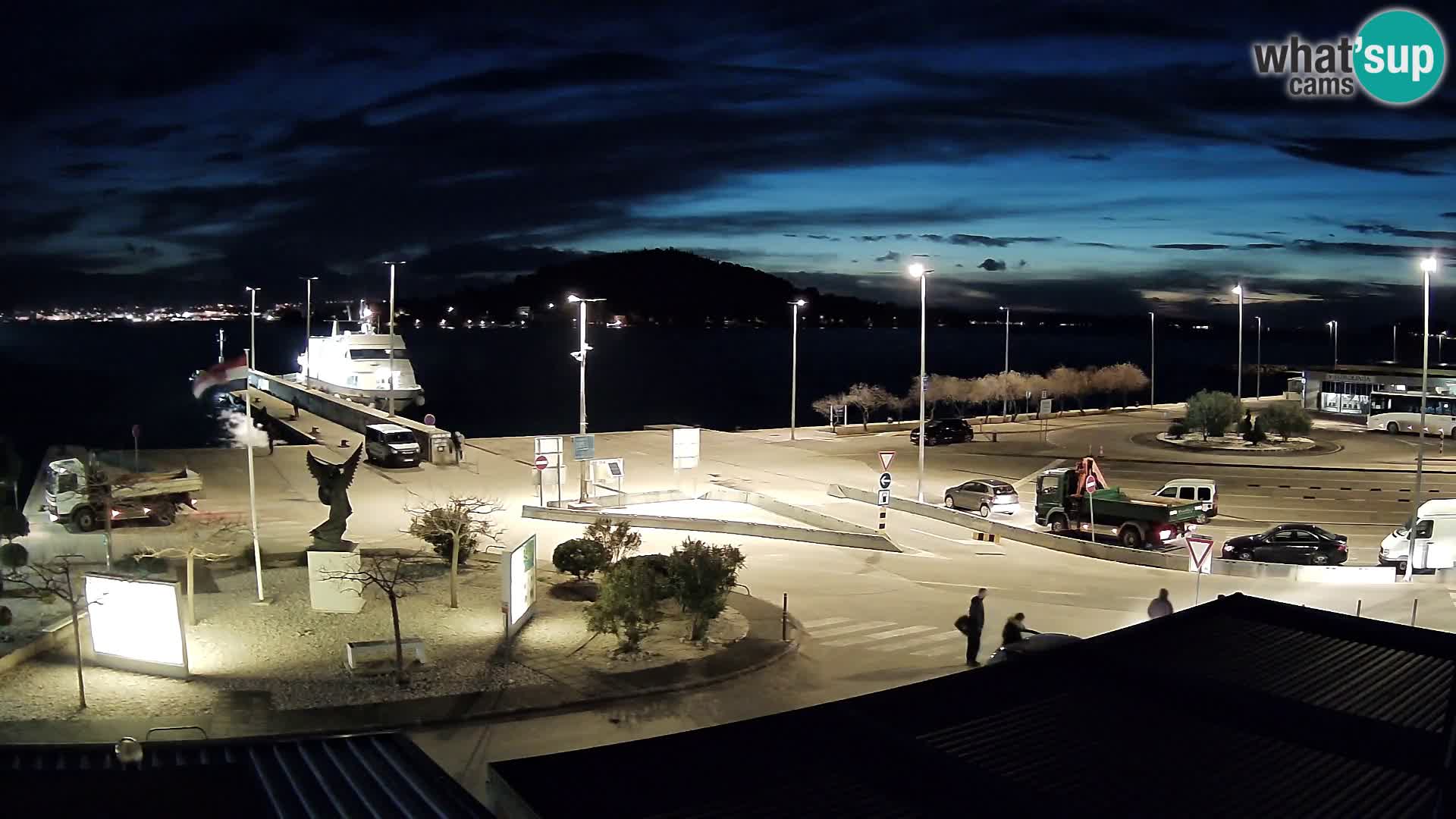 Webcam Ugljan – Preko Ferry to Zadar