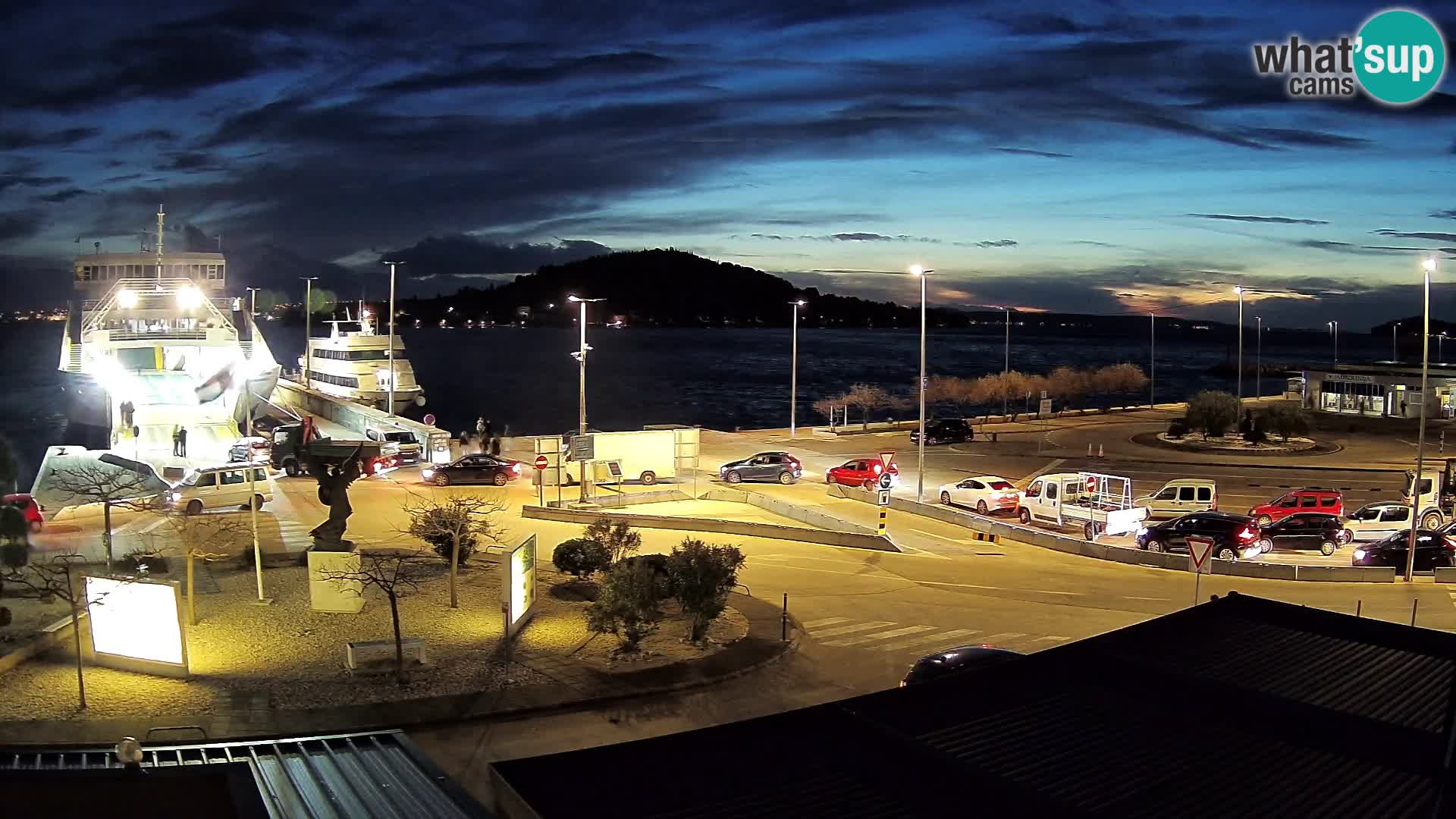 Webcam Ugljan – Preko Ferry to Zadar