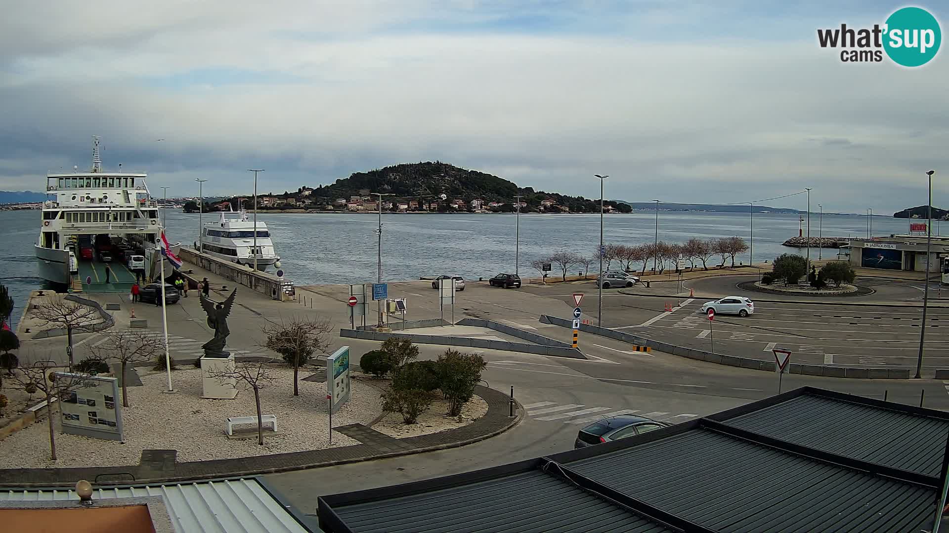 Web cam UGLJAN – Ferry de Preko à Zadar