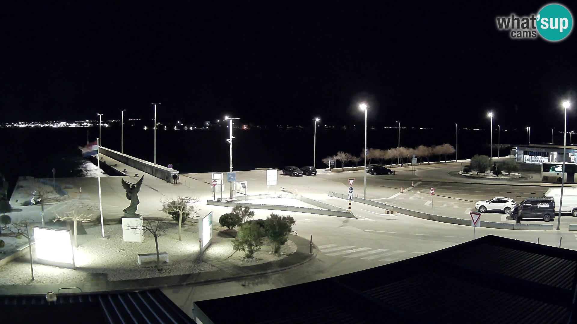 Webcam Ugljan – Preko Ferry to Zadar