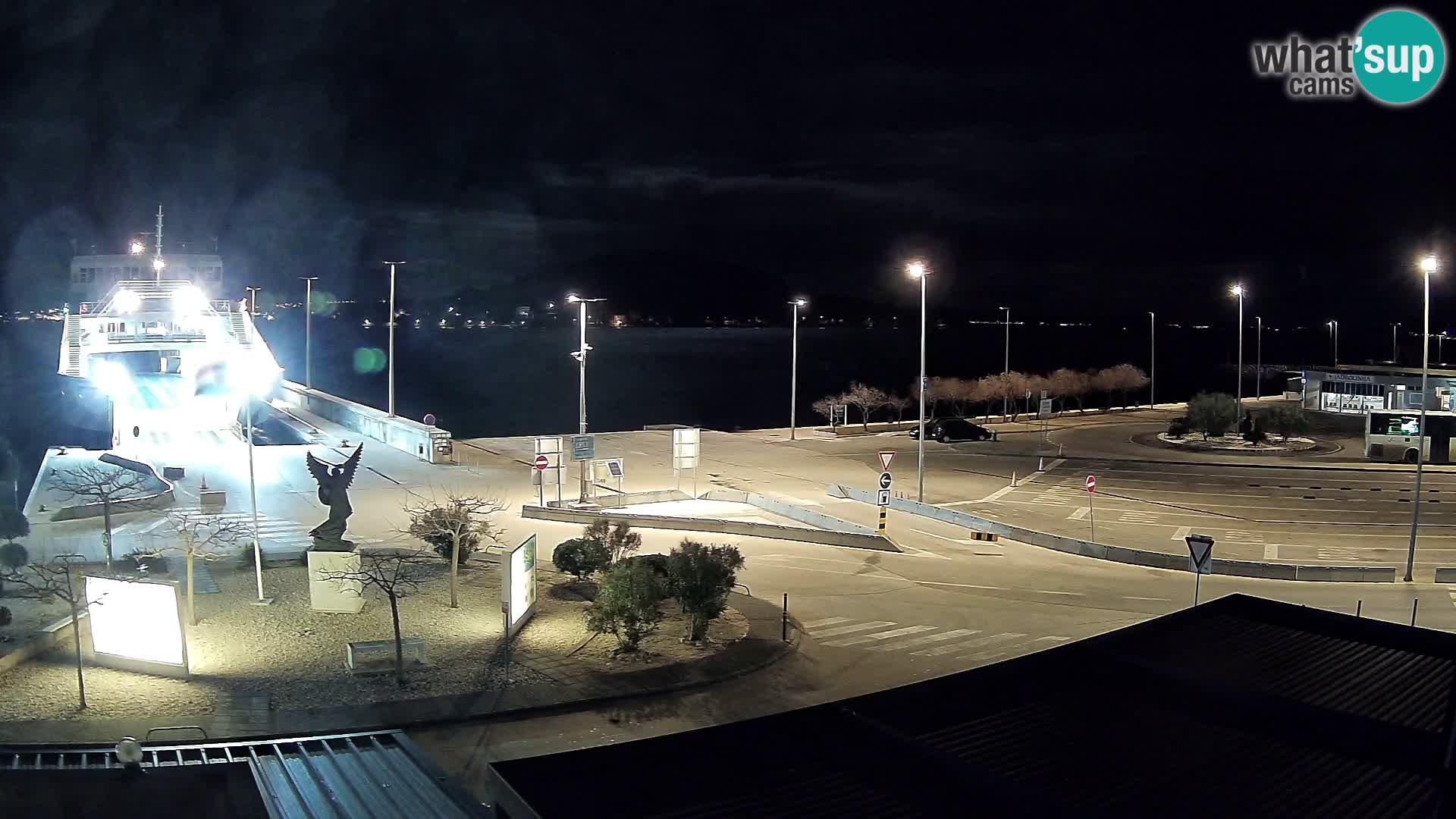 Webcam Ugljan – Preko Ferry to Zadar