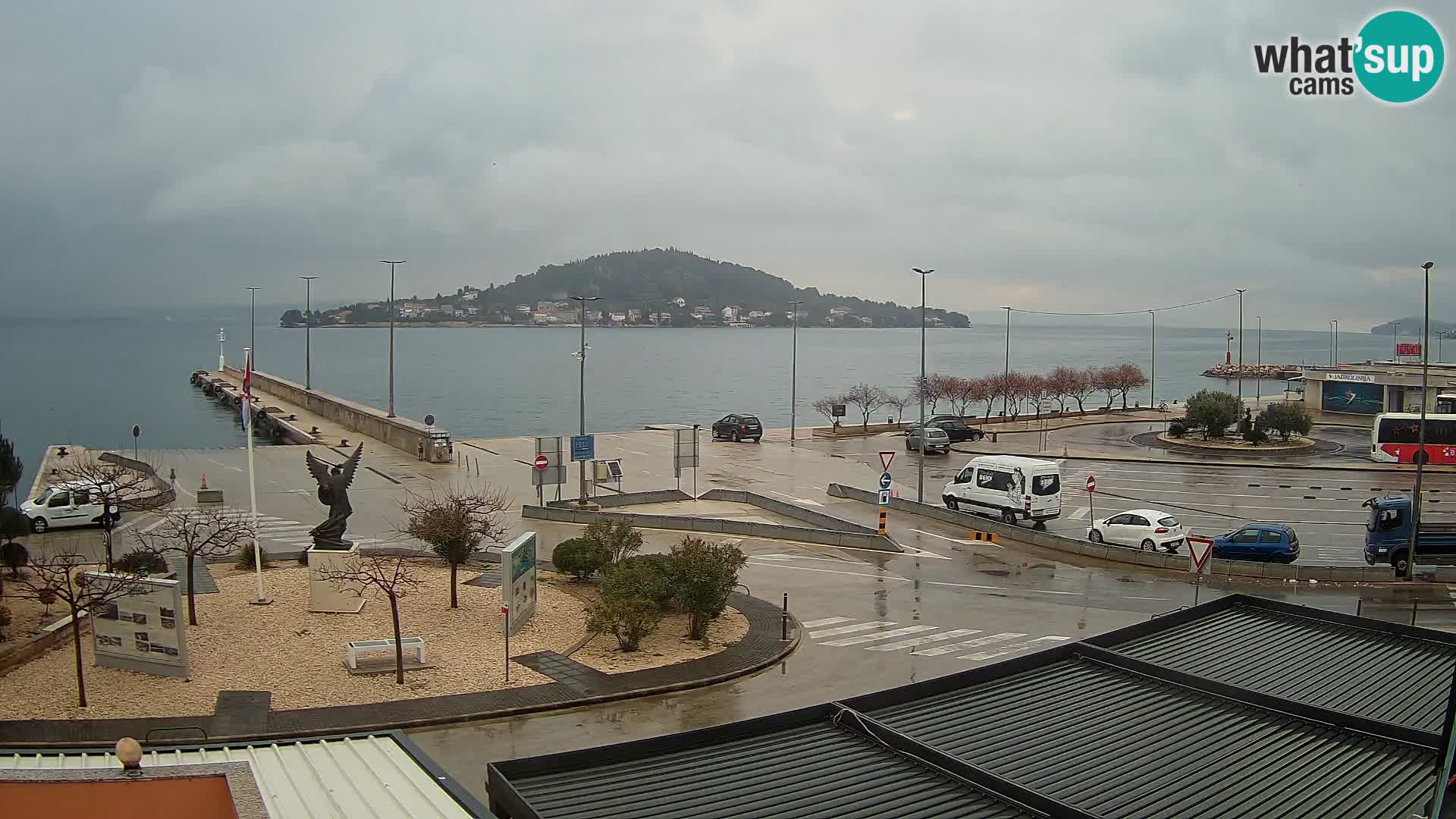 Webcam Ugljan – Preko Ferry to Zadar