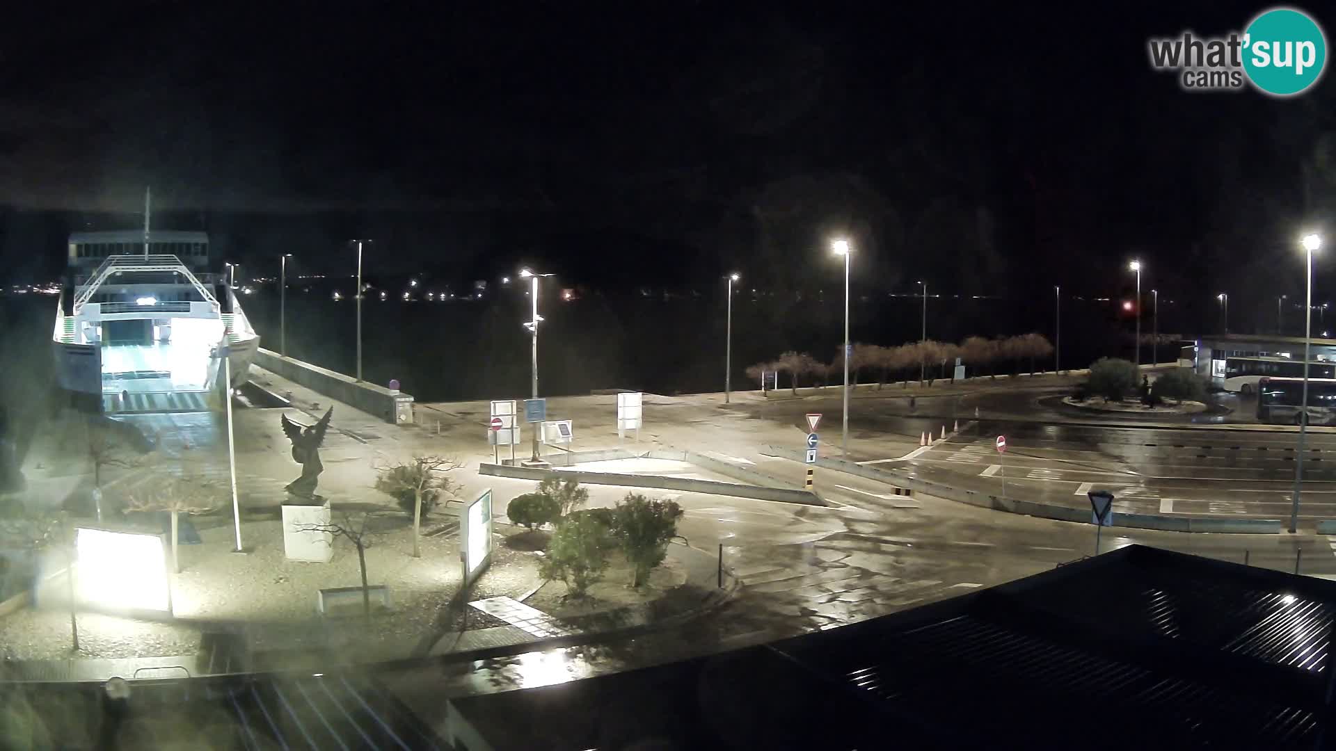 Webcam Ugljan – Preko Ferry to Zadar